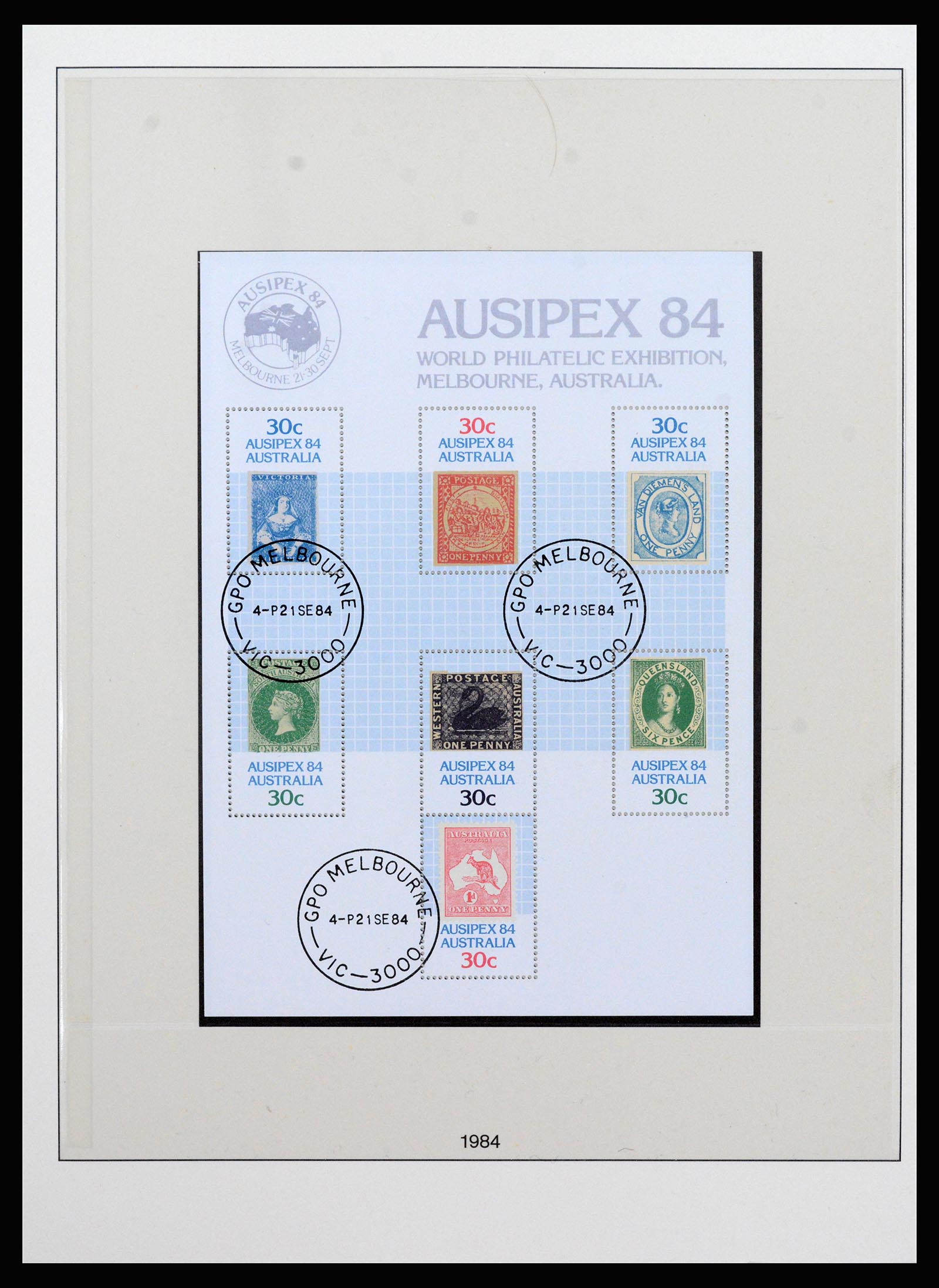37259 063 - Postzegelverzameling 37259 Australië 1951-2016.