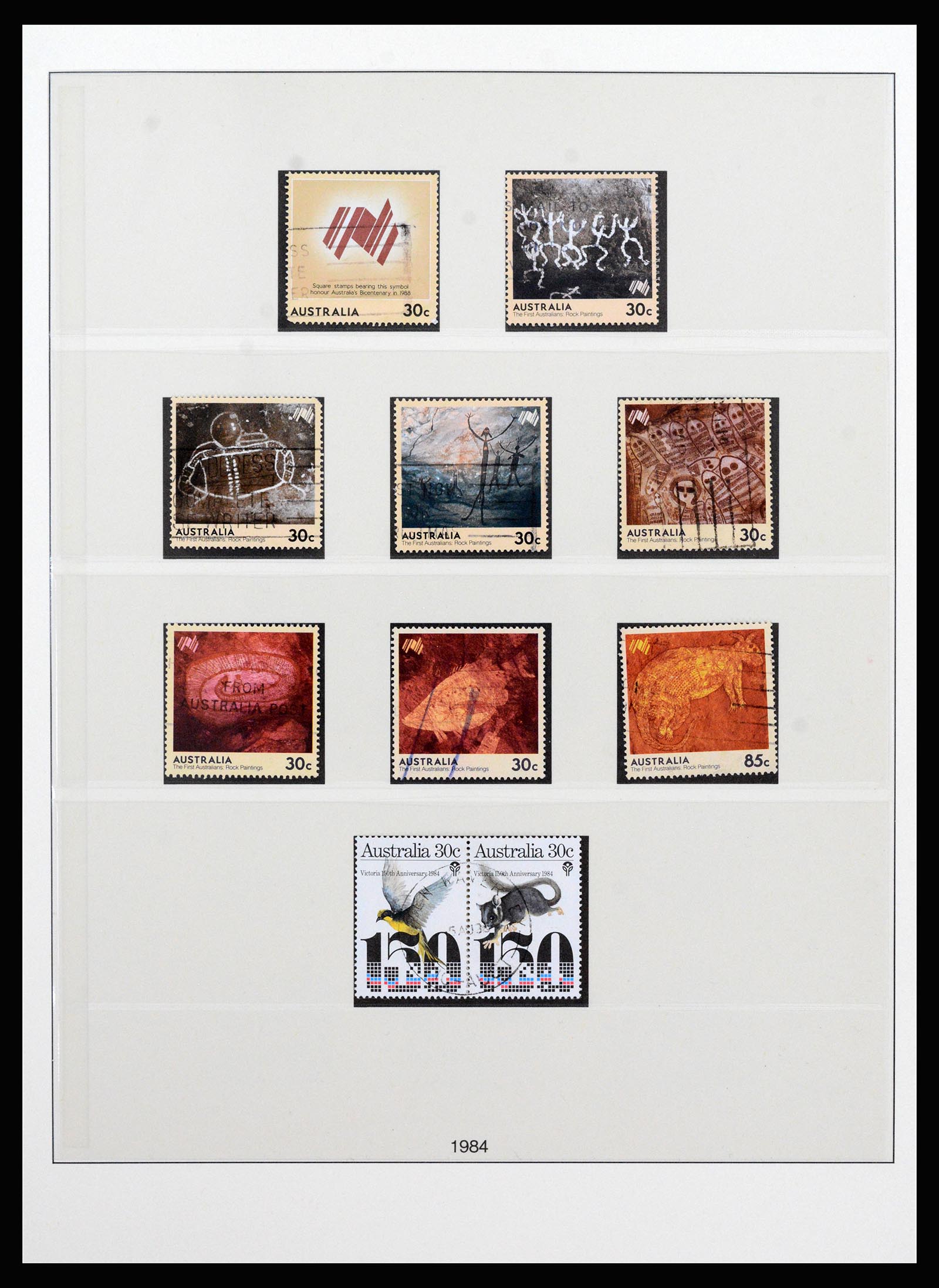 37259 064 - Postzegelverzameling 37259 Australië 1951-2016.