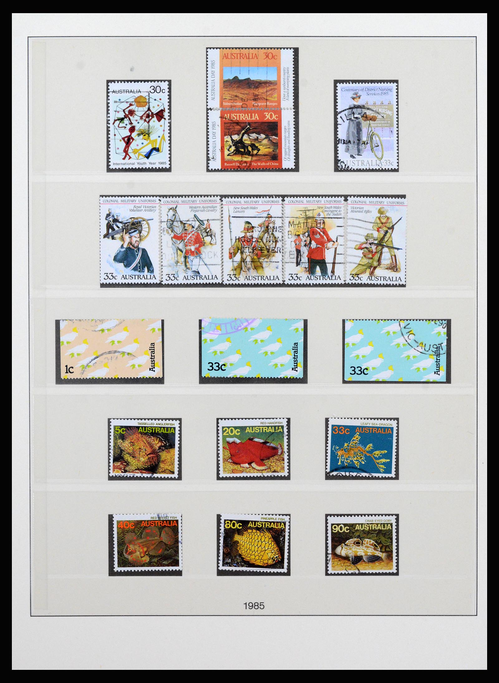 37259 065 - Postzegelverzameling 37259 Australië 1951-2016.
