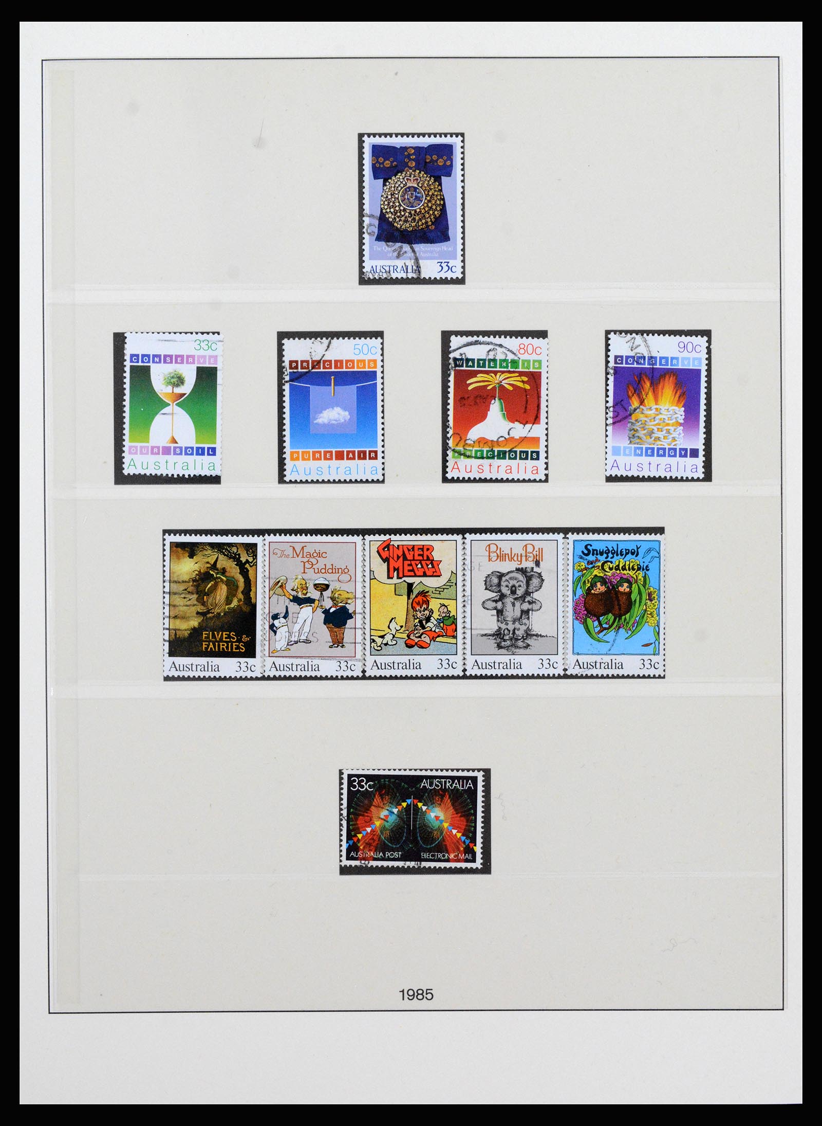 37259 067 - Postzegelverzameling 37259 Australië 1951-2016.