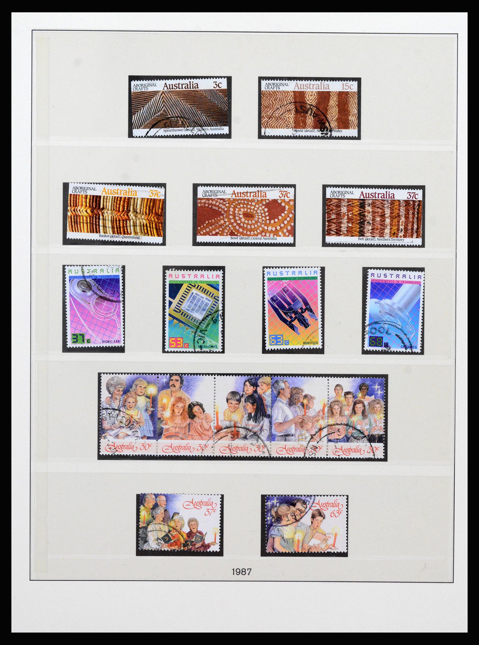 37259 077 - Postzegelverzameling 37259 Australië 1951-2016.