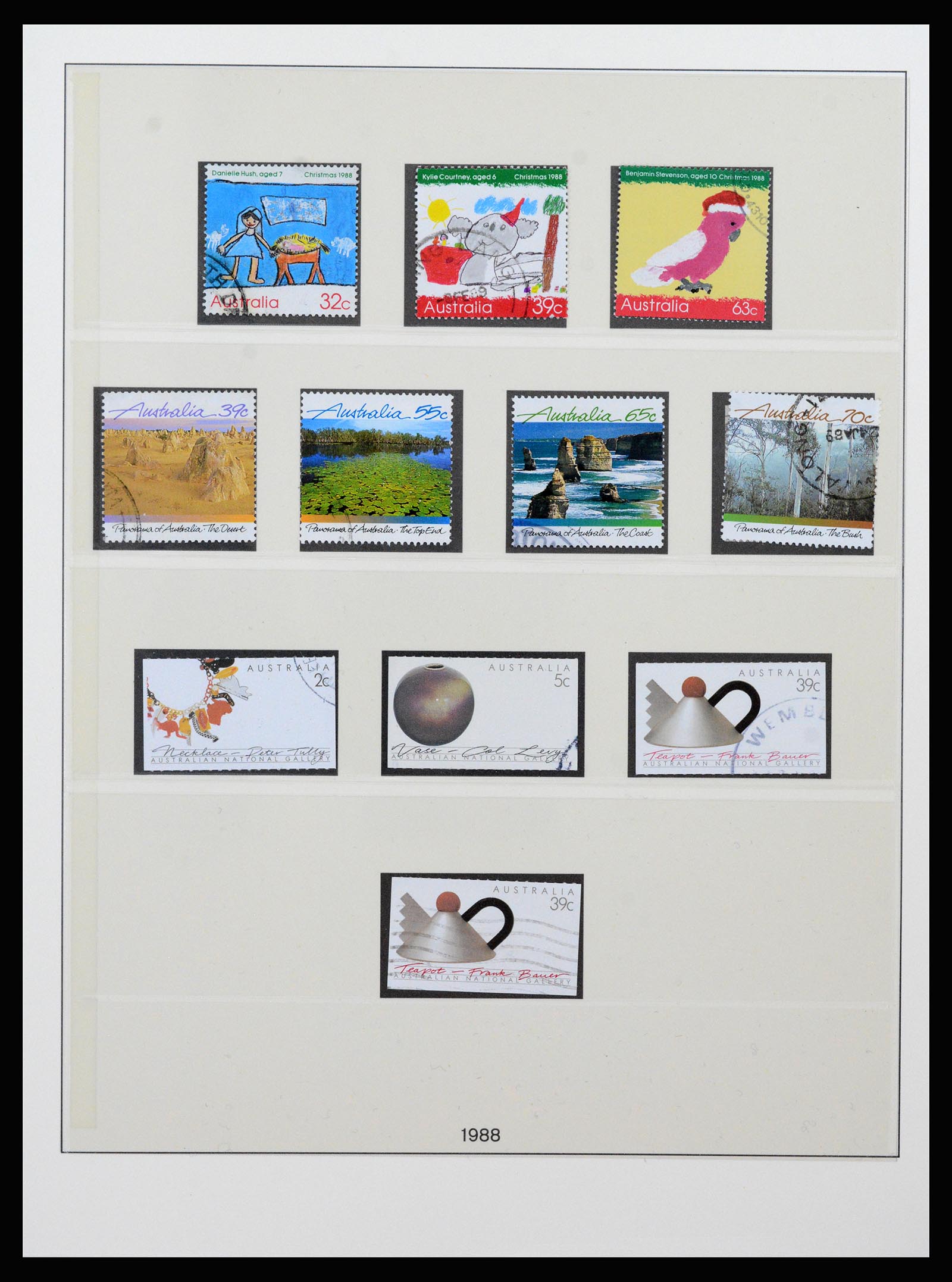 37259 082 - Postzegelverzameling 37259 Australië 1951-2016.