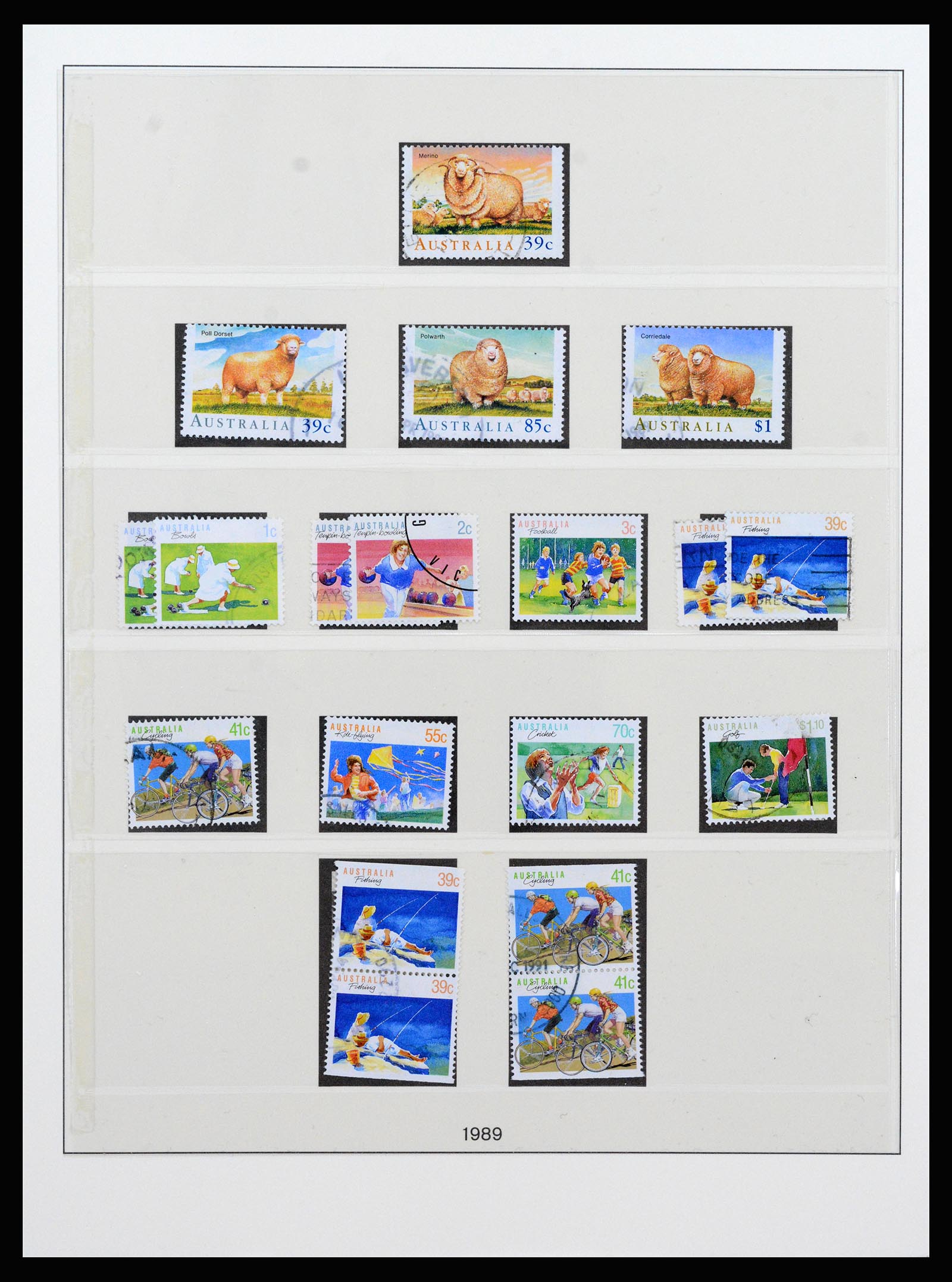 37259 083 - Postzegelverzameling 37259 Australië 1951-2016.