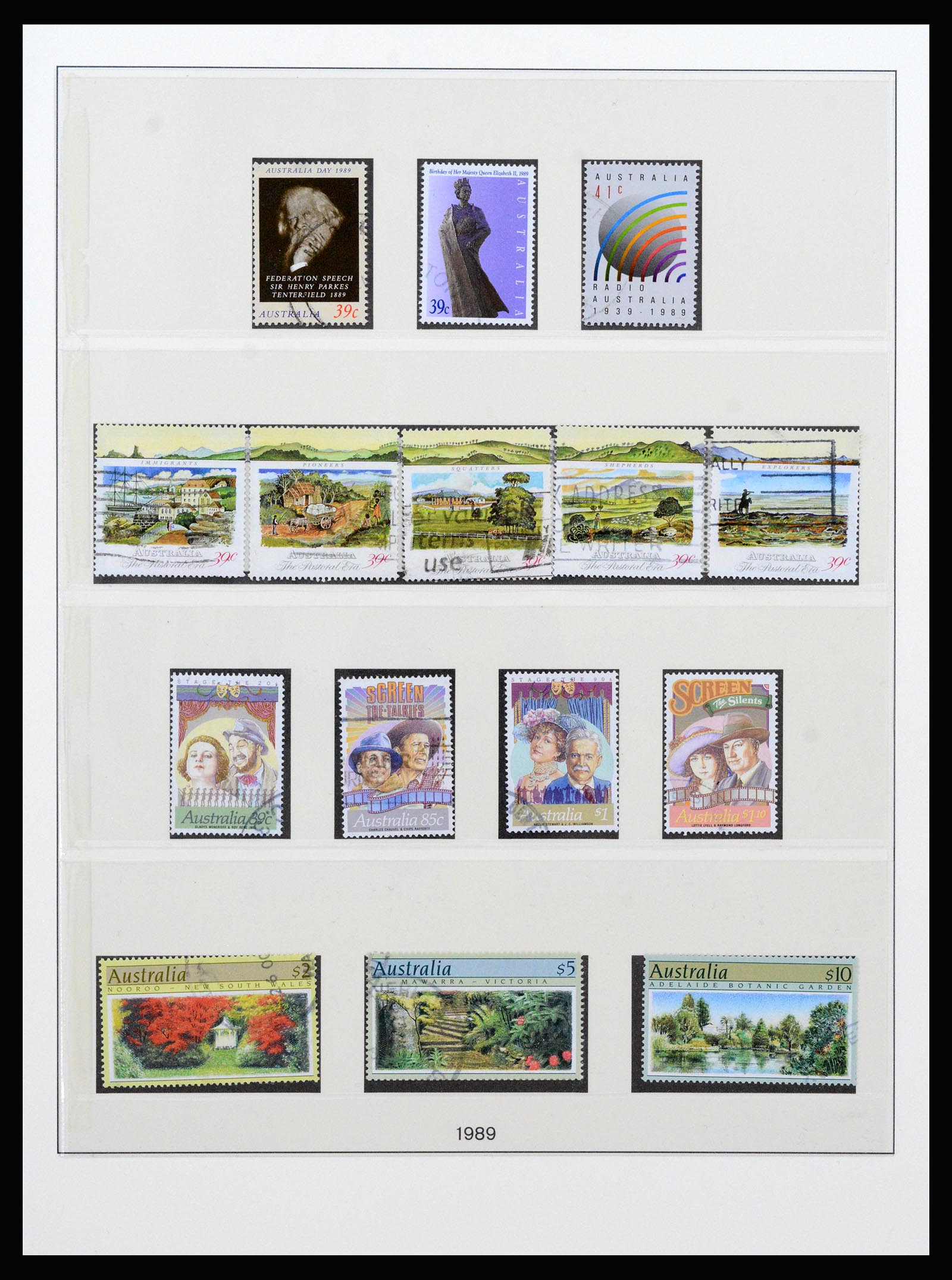 37259 084 - Postzegelverzameling 37259 Australië 1951-2016.