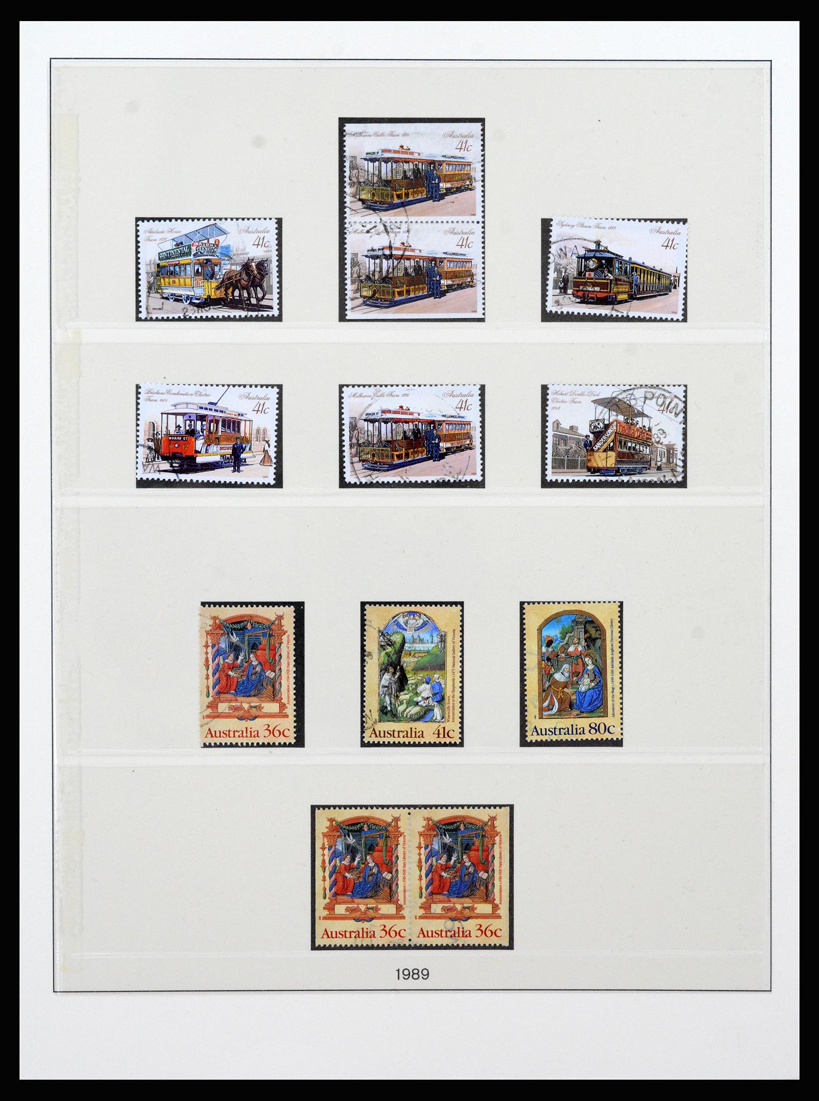 37259 086 - Postzegelverzameling 37259 Australië 1951-2016.