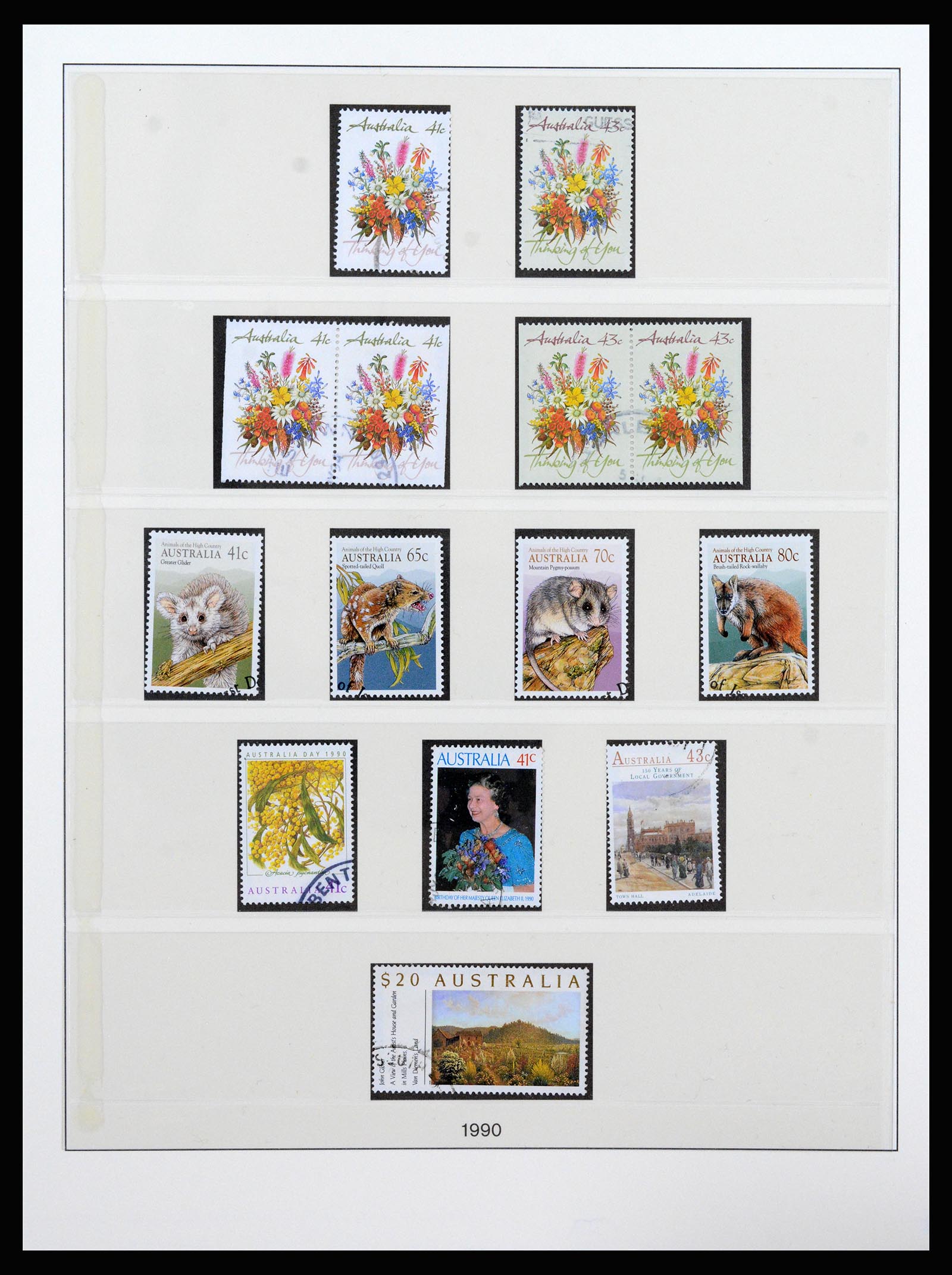37259 088 - Postzegelverzameling 37259 Australië 1951-2016.
