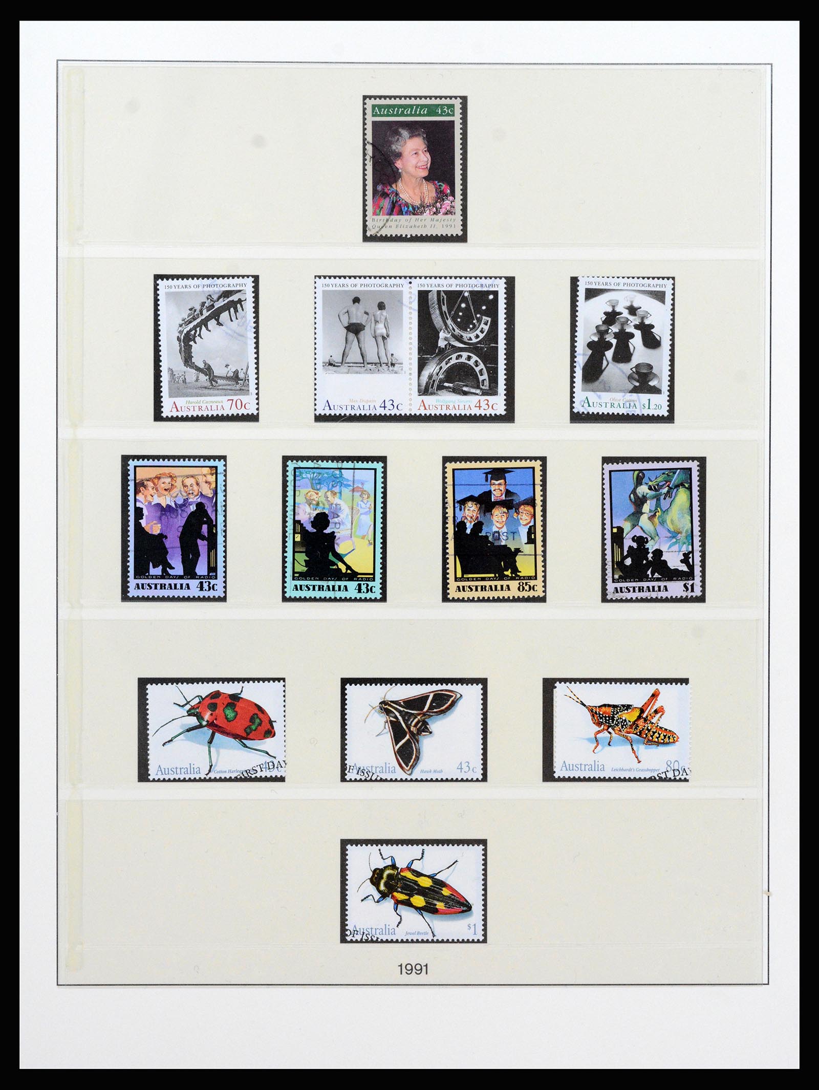 37259 095 - Postzegelverzameling 37259 Australië 1951-2016.