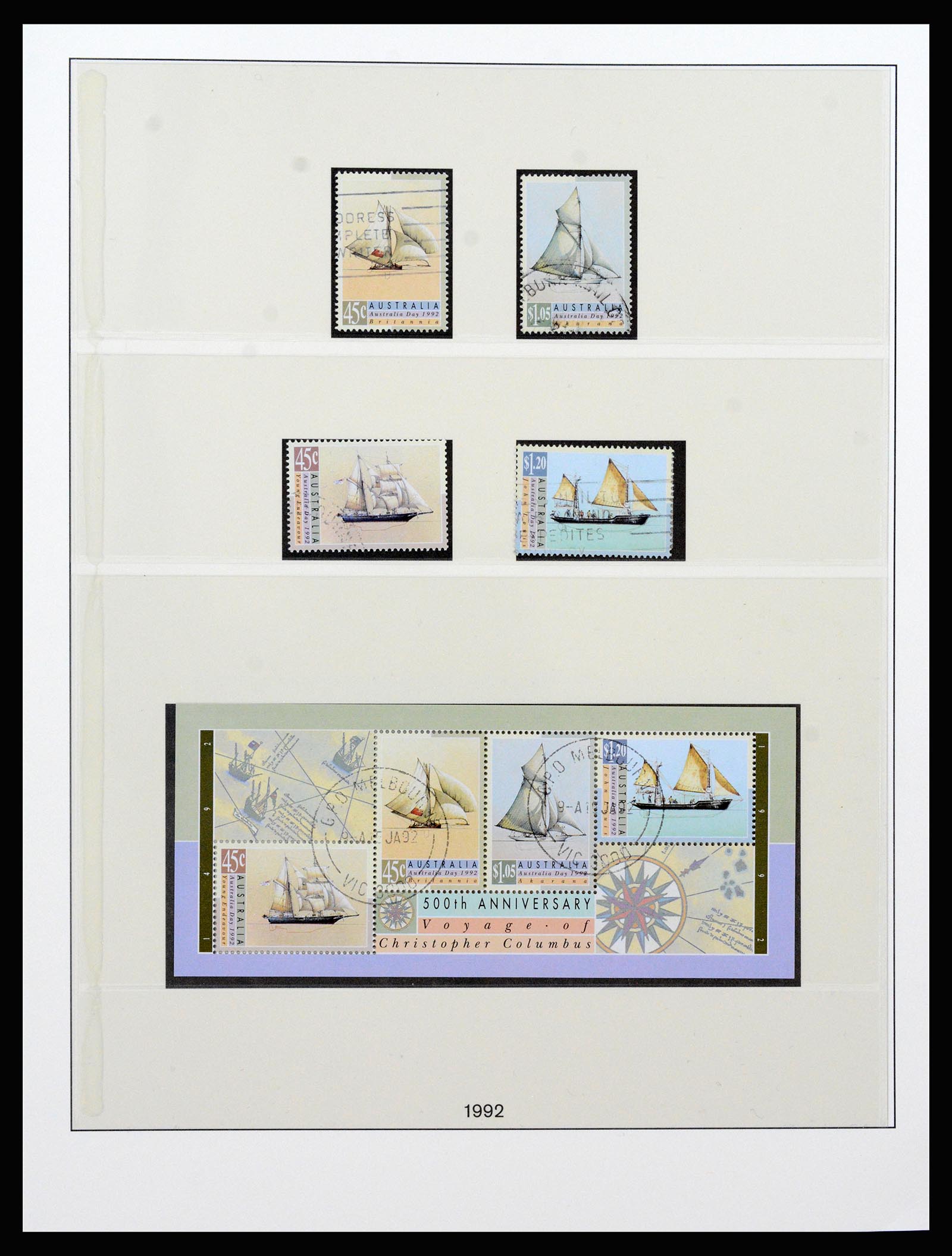 37259 100 - Postzegelverzameling 37259 Australië 1951-2016.