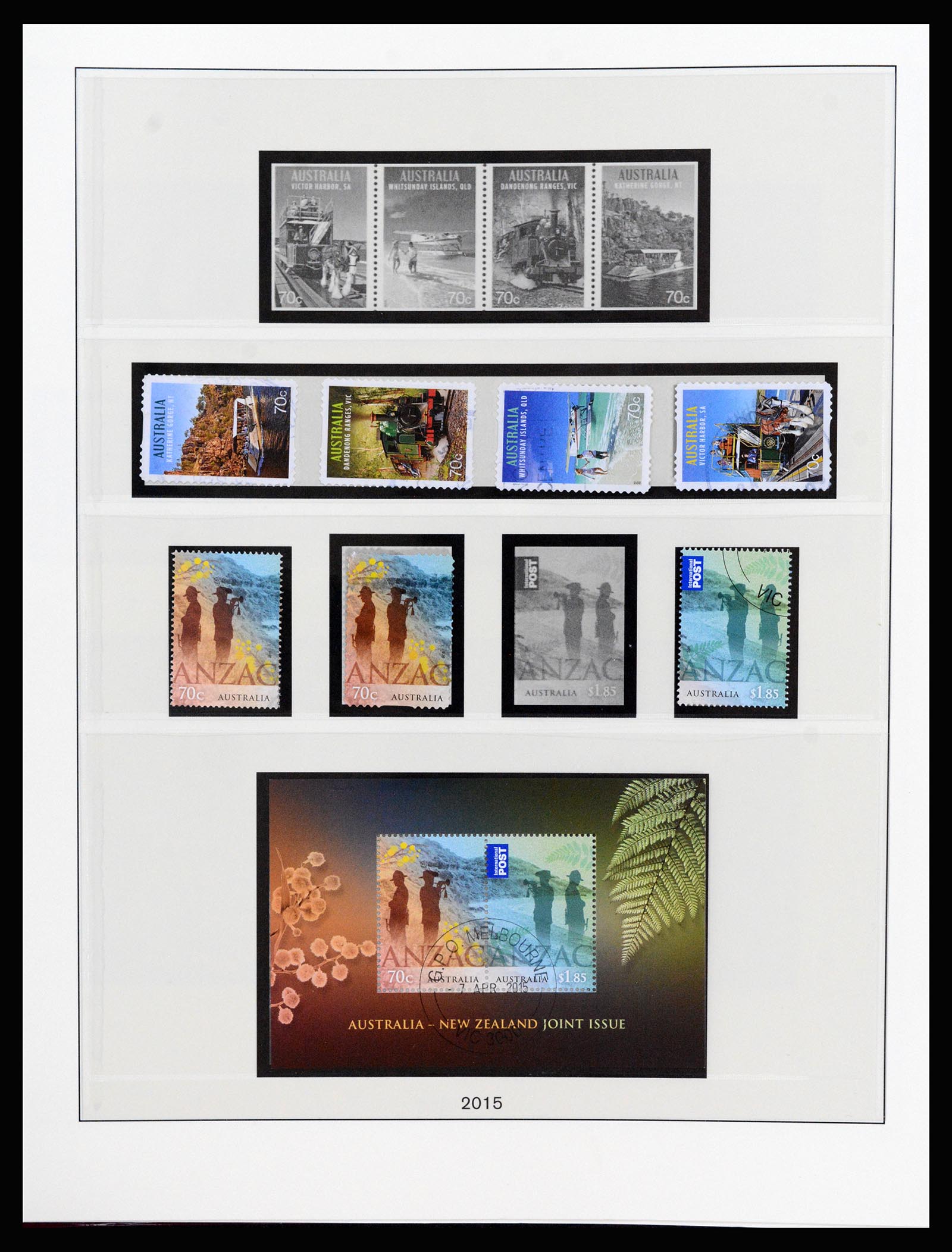 37259 402 - Postzegelverzameling 37259 Australië 1951-2016.