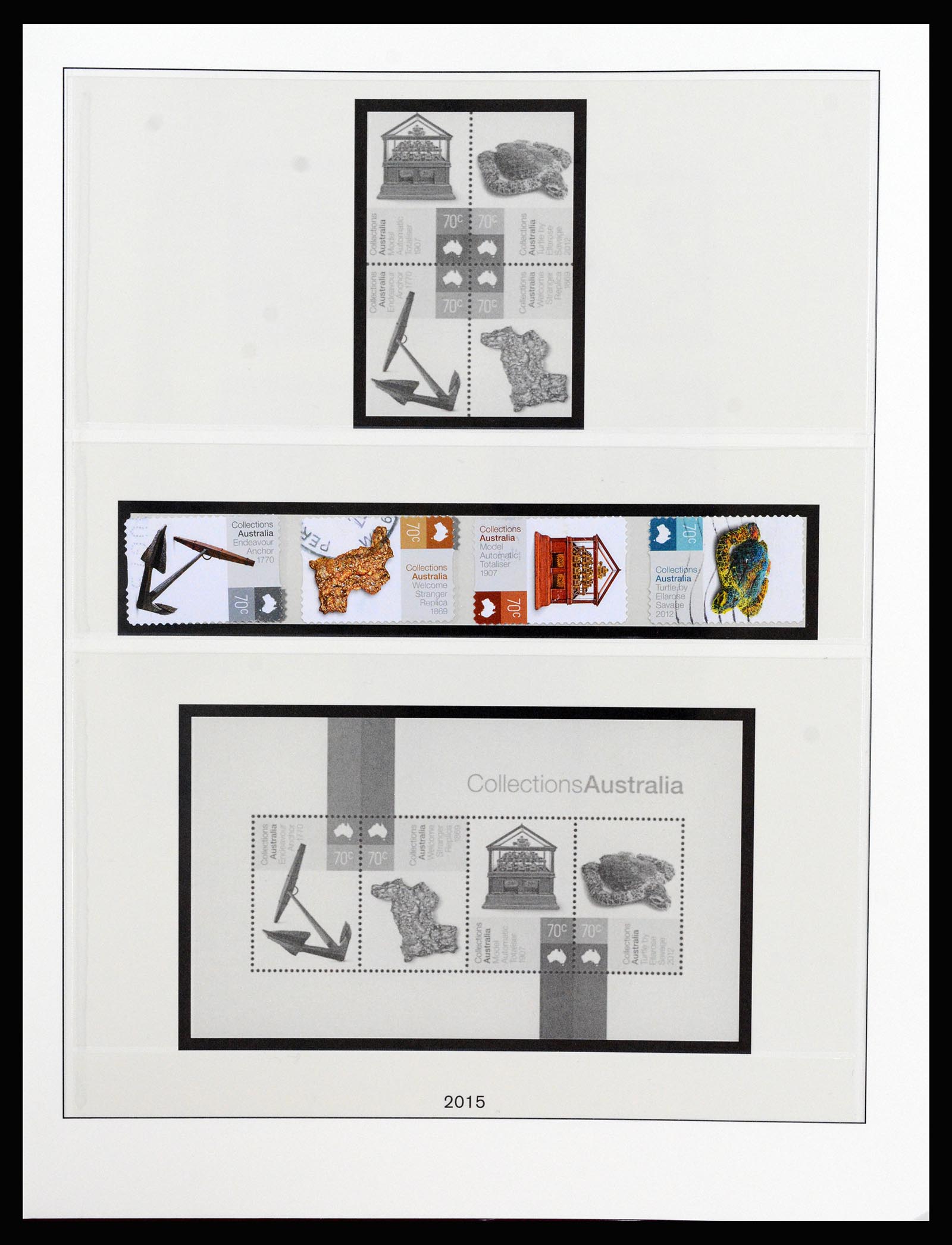 37259 405 - Postzegelverzameling 37259 Australië 1951-2016.