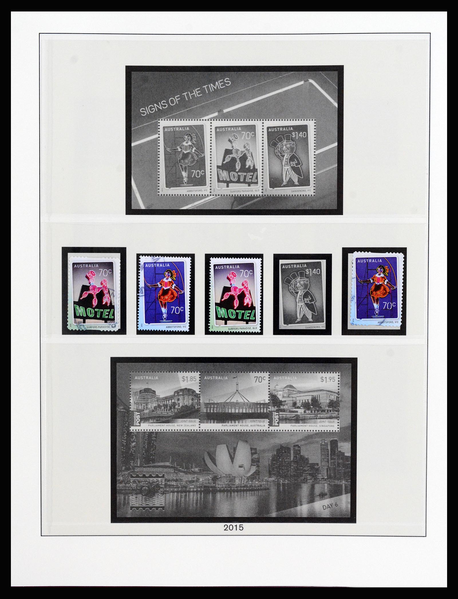 37259 408 - Postzegelverzameling 37259 Australië 1951-2016.