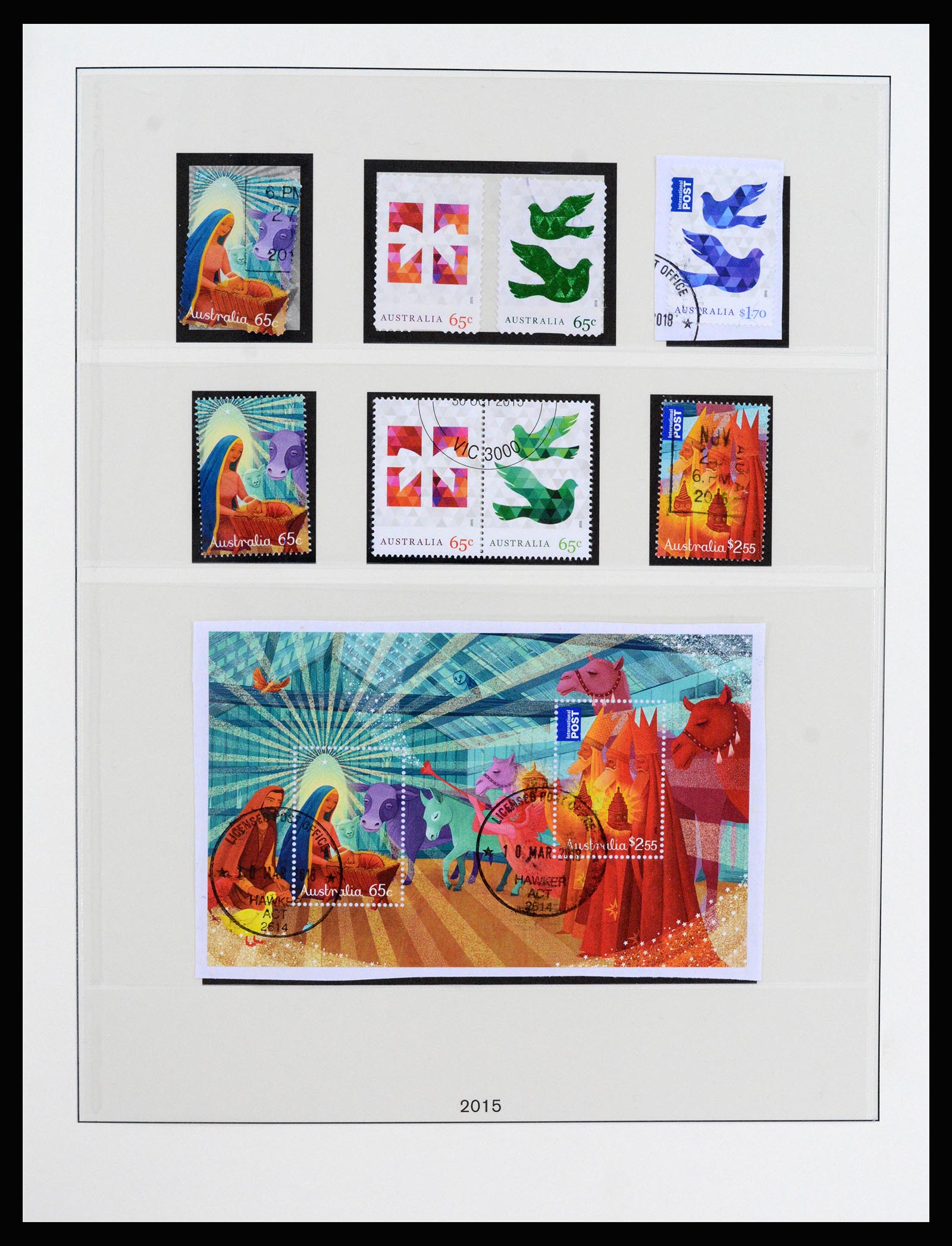 37259 413 - Postzegelverzameling 37259 Australië 1951-2016.