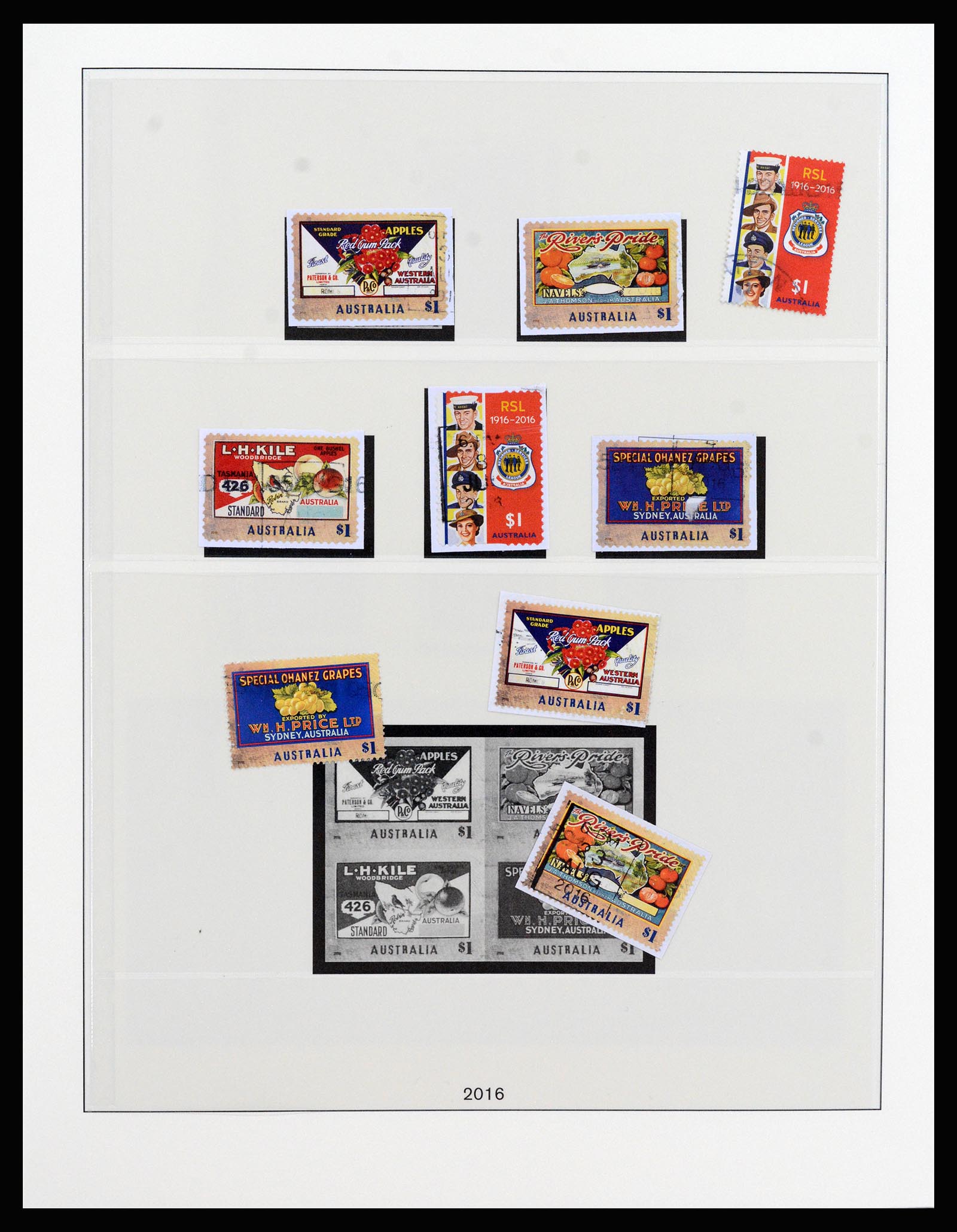 37259 423 - Postzegelverzameling 37259 Australië 1951-2016.