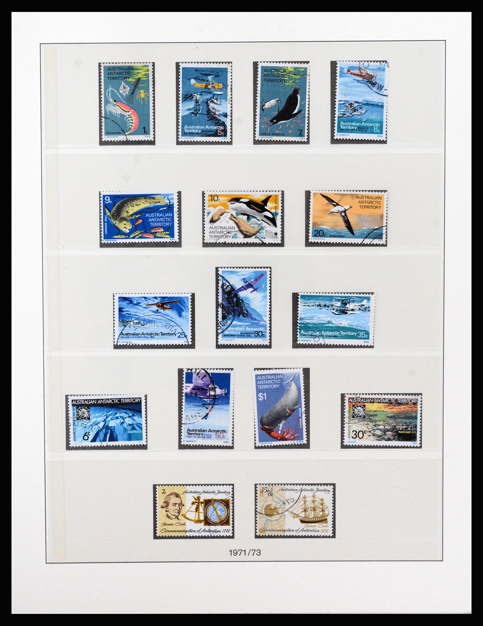 37259 434 - Postzegelverzameling 37259 Australië 1951-2016.