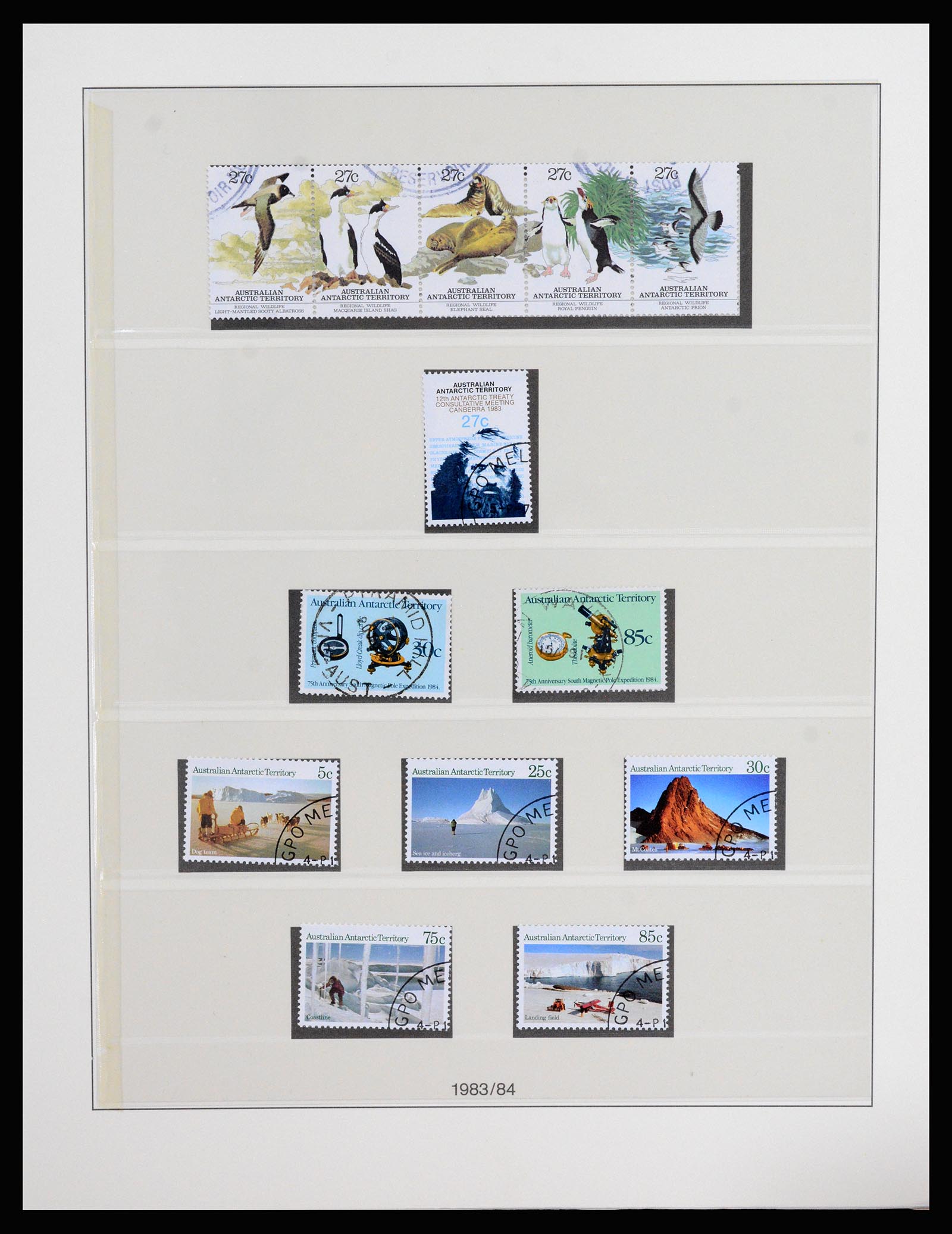 37259 437 - Postzegelverzameling 37259 Australië 1951-2016.