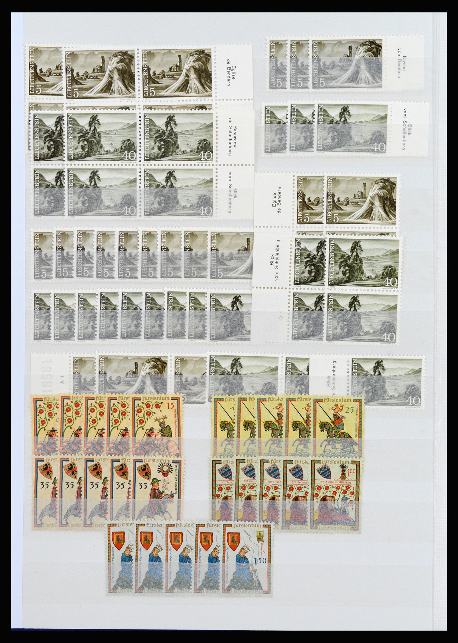 37261 004 - Stamp collection 37261 Liechtenstein 1961-1995.