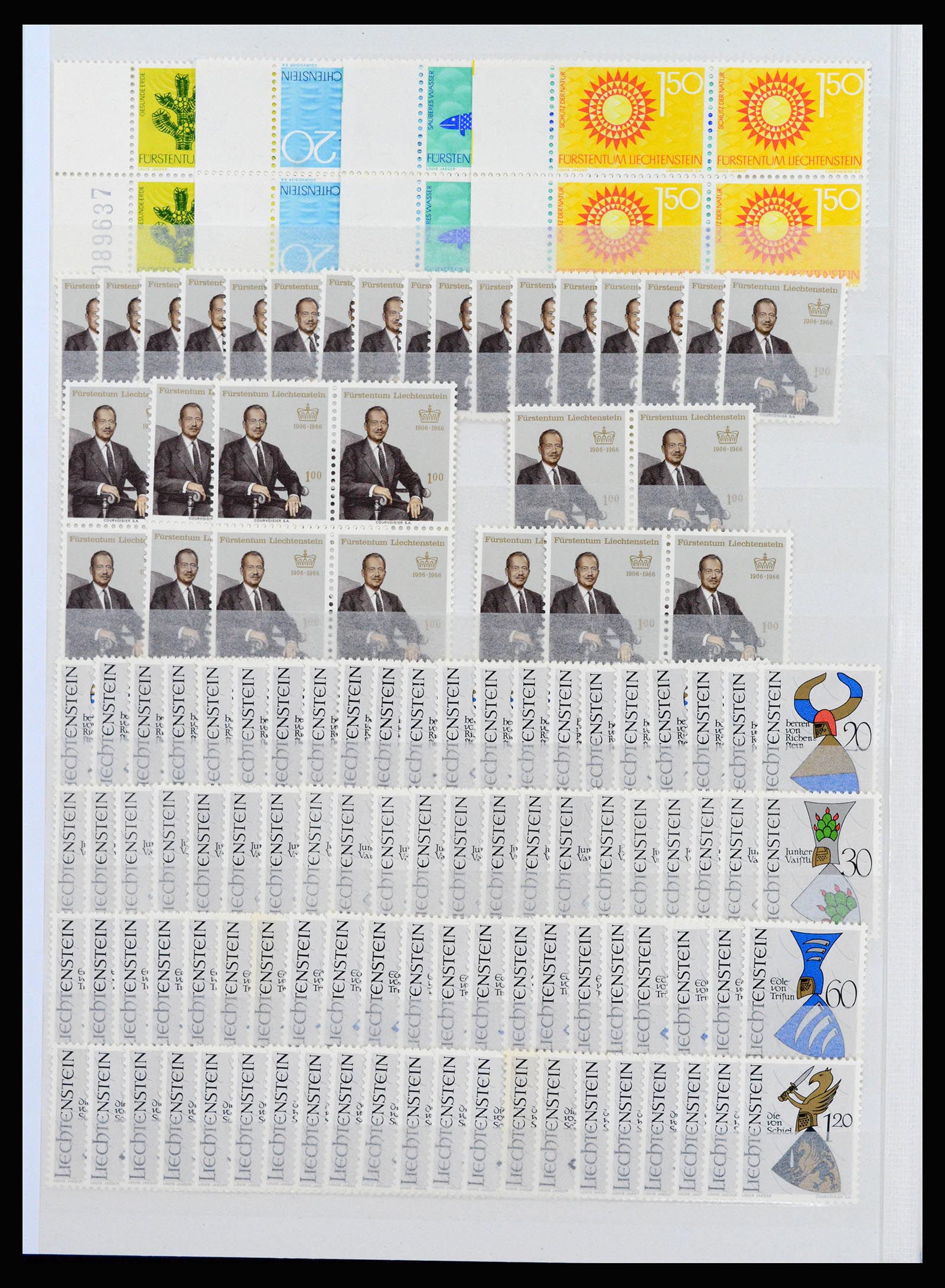 37261 014 - Postzegelverzameling 37261 Liechtenstein 1961-1995.