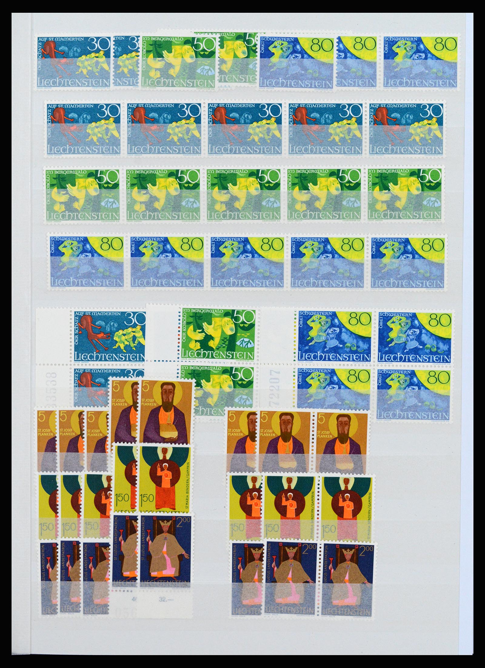 37261 019 - Stamp collection 37261 Liechtenstein 1961-1995.