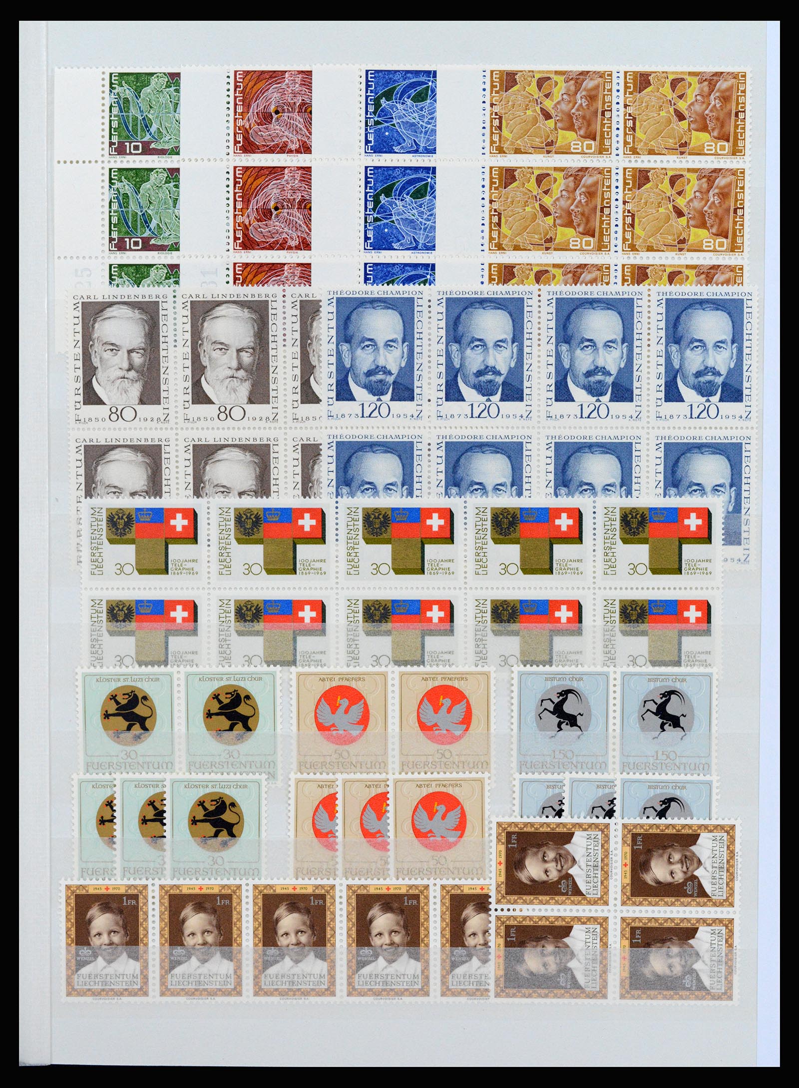 37261 021 - Stamp collection 37261 Liechtenstein 1961-1995.