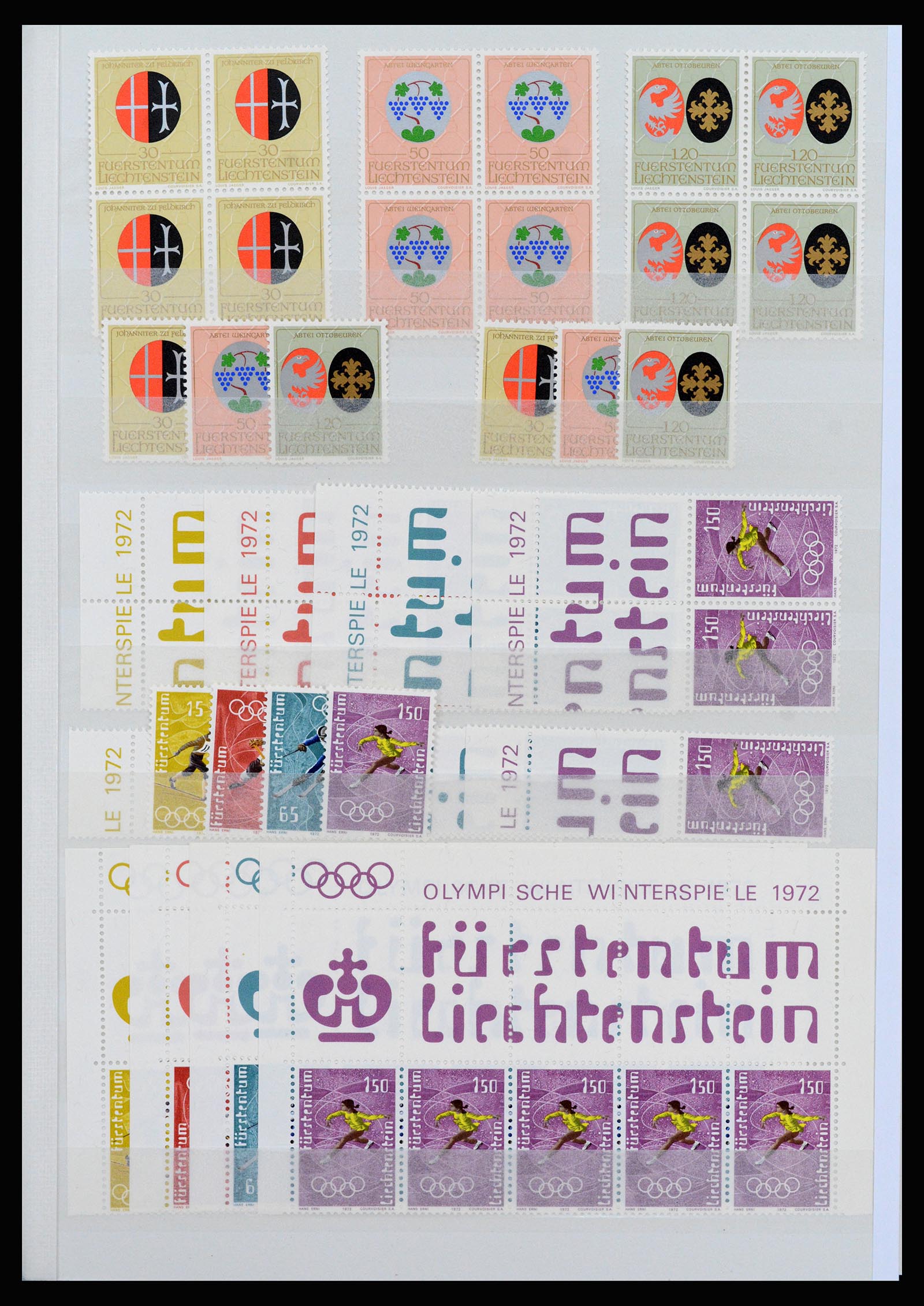 37261 025 - Postzegelverzameling 37261 Liechtenstein 1961-1995.