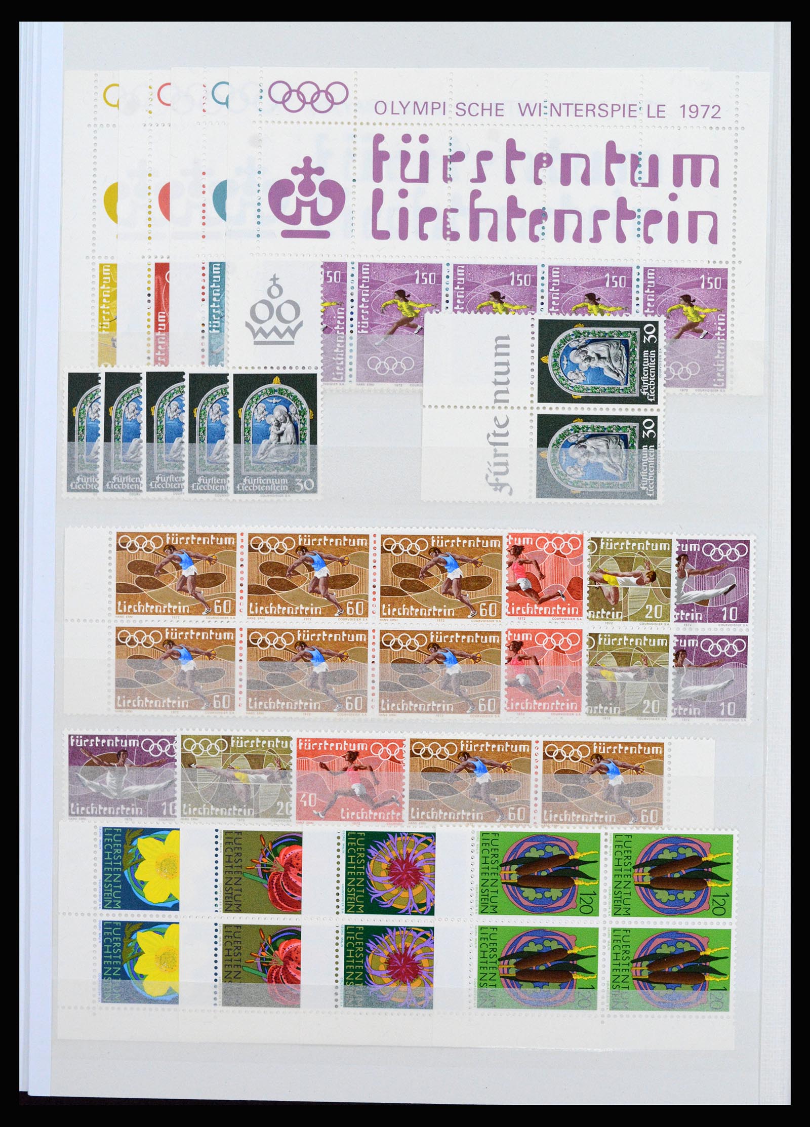 37261 026 - Postzegelverzameling 37261 Liechtenstein 1961-1995.