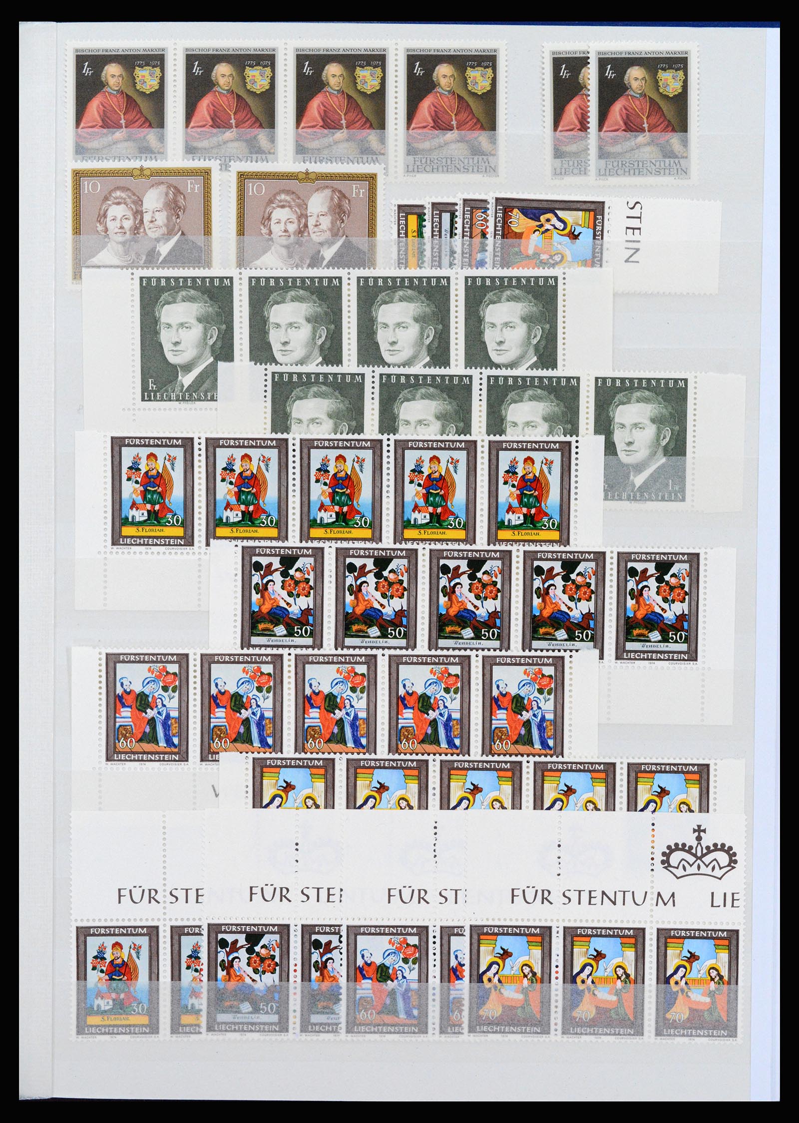 37261 035 - Stamp collection 37261 Liechtenstein 1961-1995.