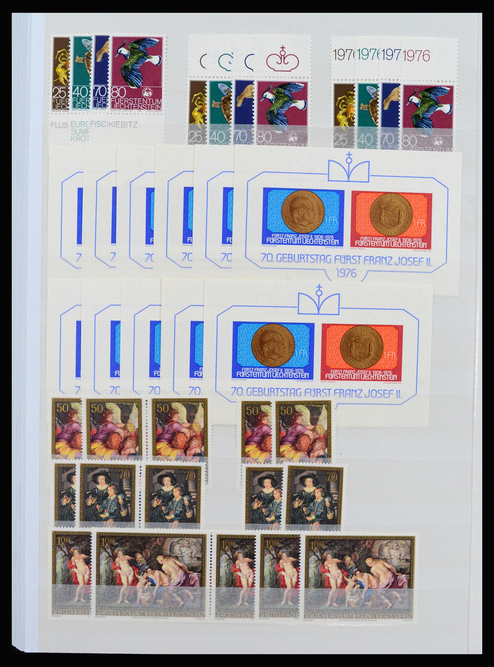37261 042 - Postzegelverzameling 37261 Liechtenstein 1961-1995.
