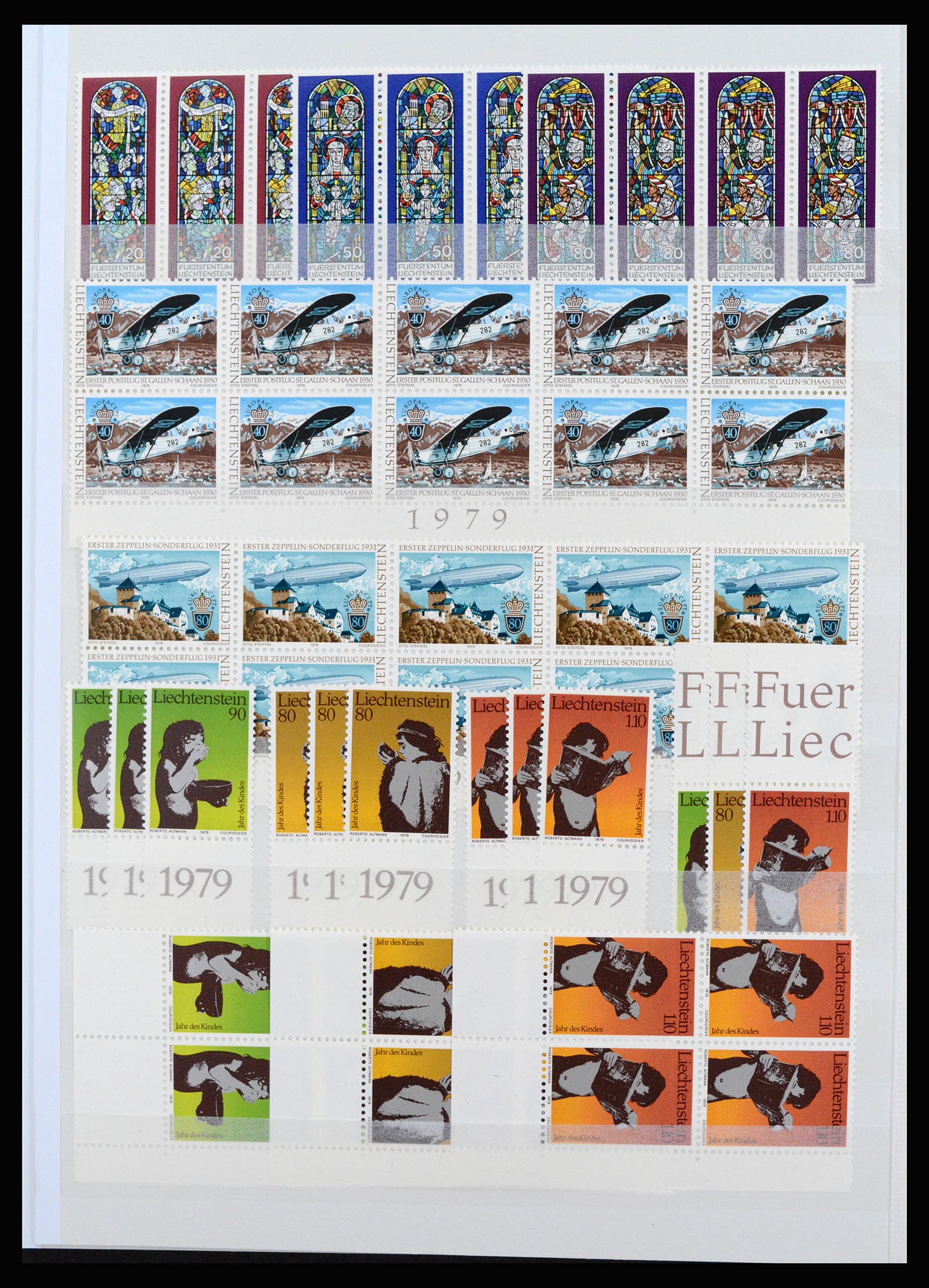 37261 056 - Postzegelverzameling 37261 Liechtenstein 1961-1995.