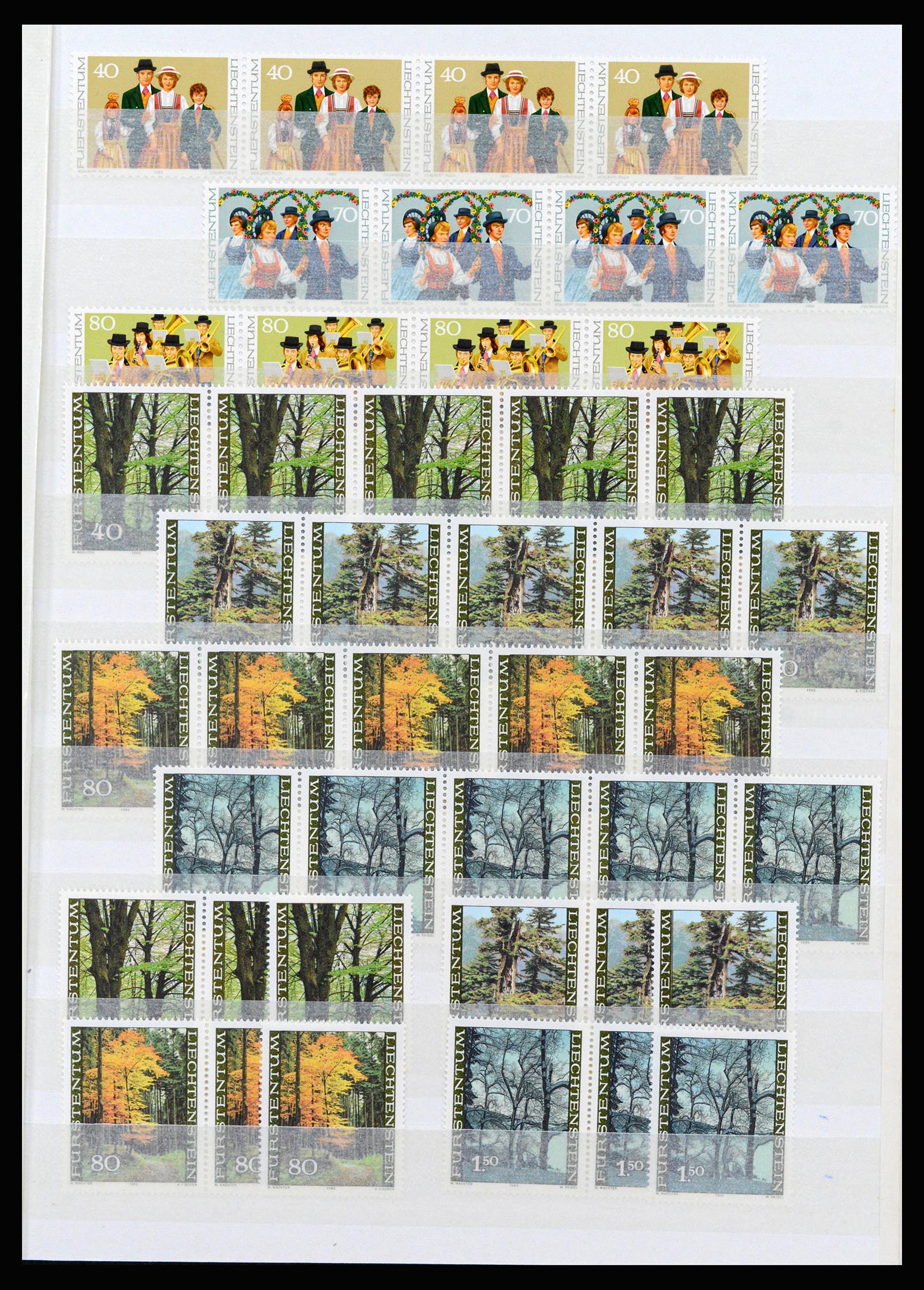 37261 063 - Stamp collection 37261 Liechtenstein 1961-1995.