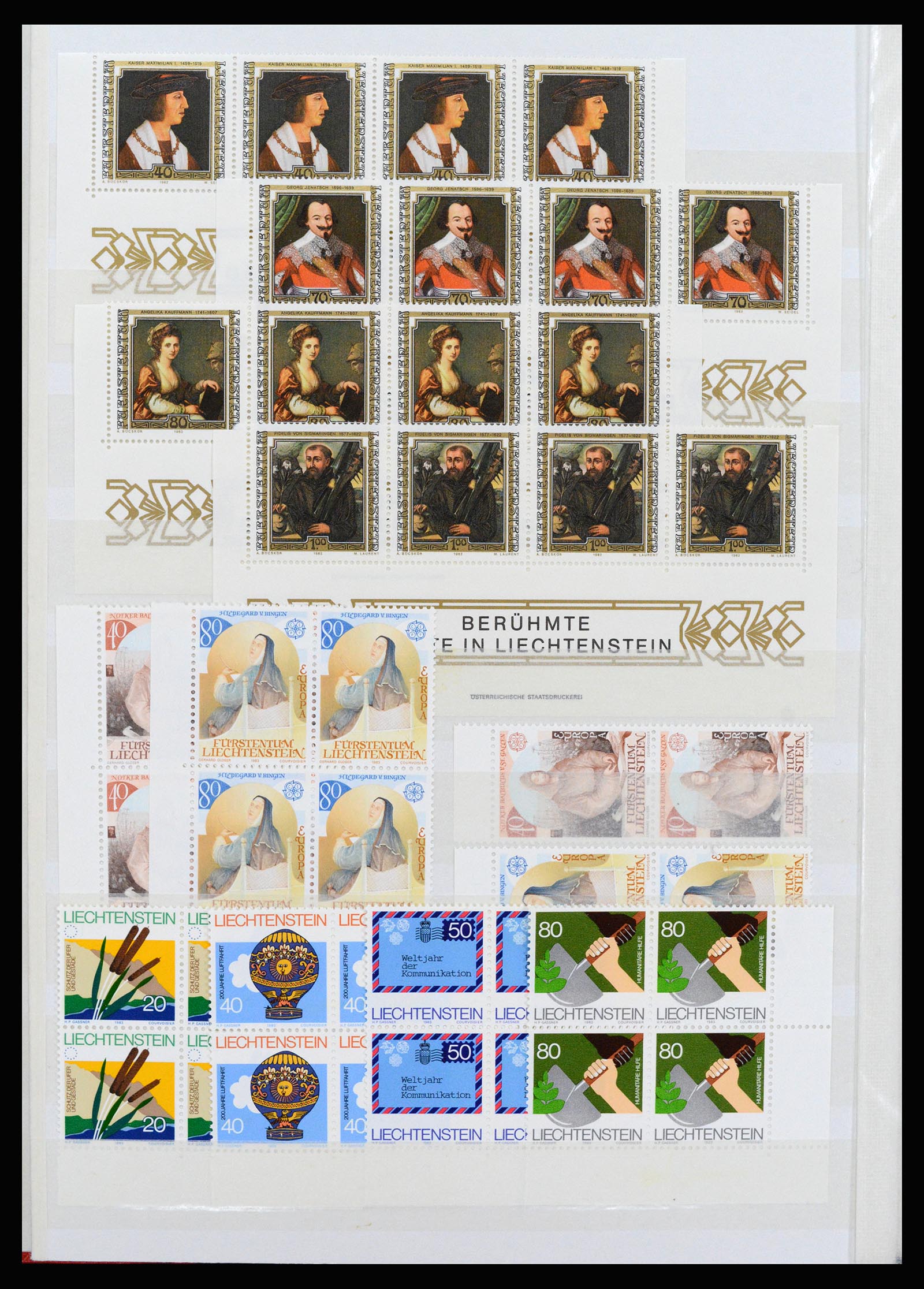 37261 072 - Postzegelverzameling 37261 Liechtenstein 1961-1995.