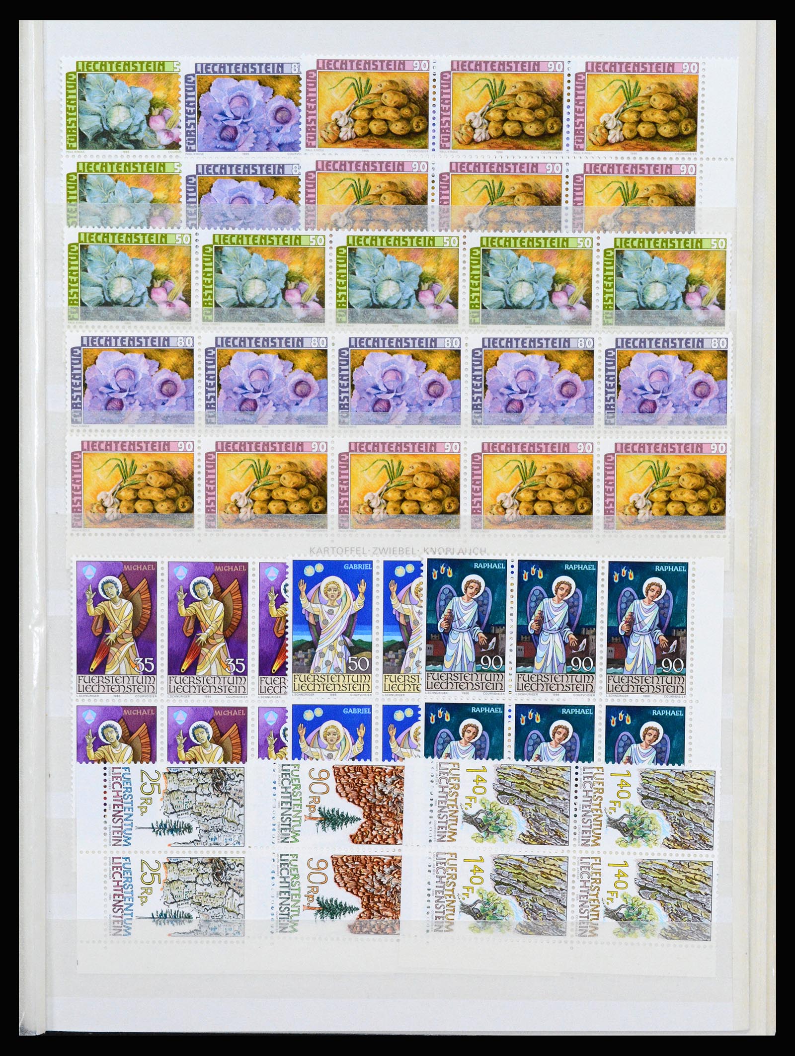37261 085 - Postzegelverzameling 37261 Liechtenstein 1961-1995.