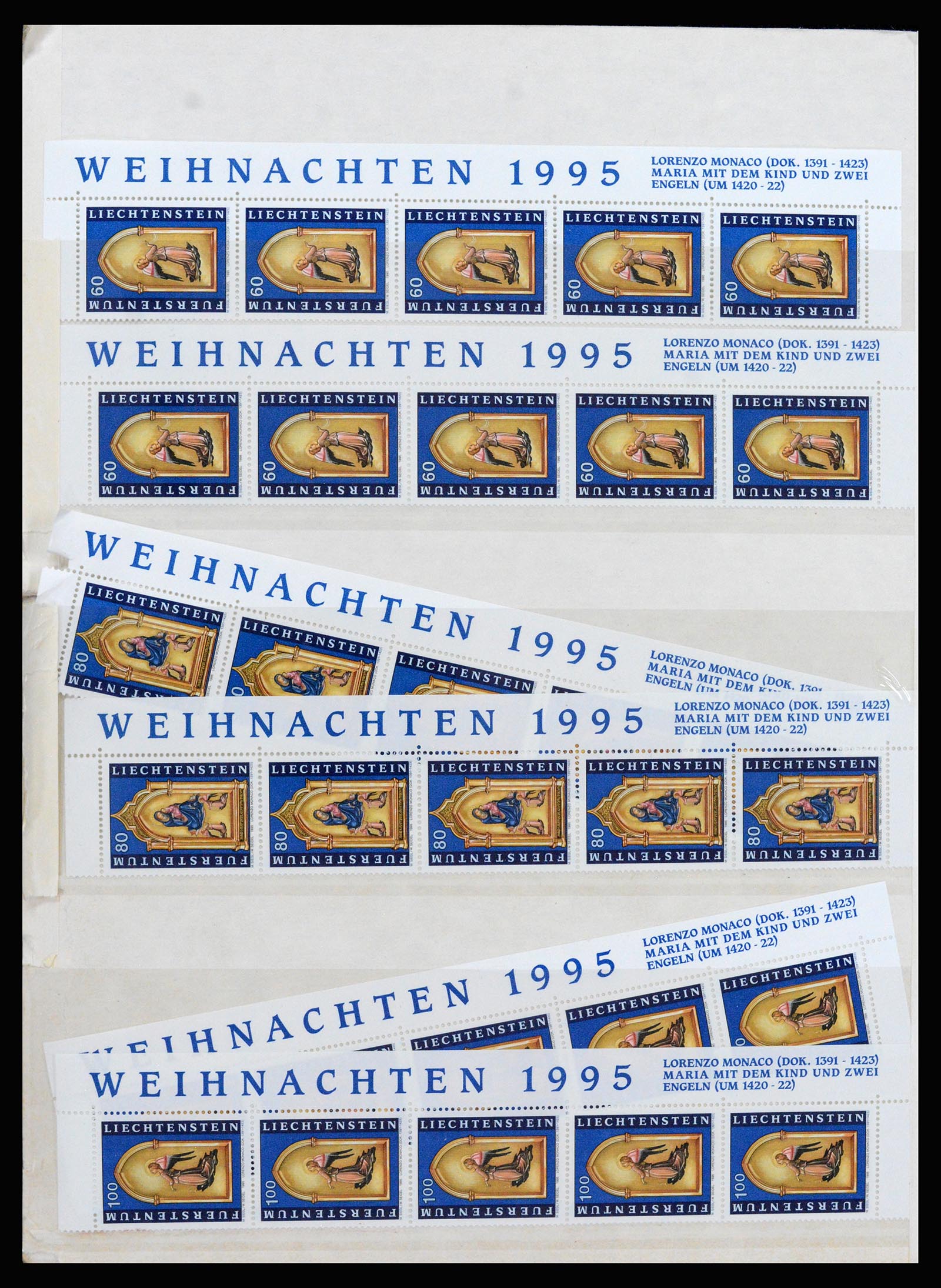 37261 120 - Postzegelverzameling 37261 Liechtenstein 1961-1995.