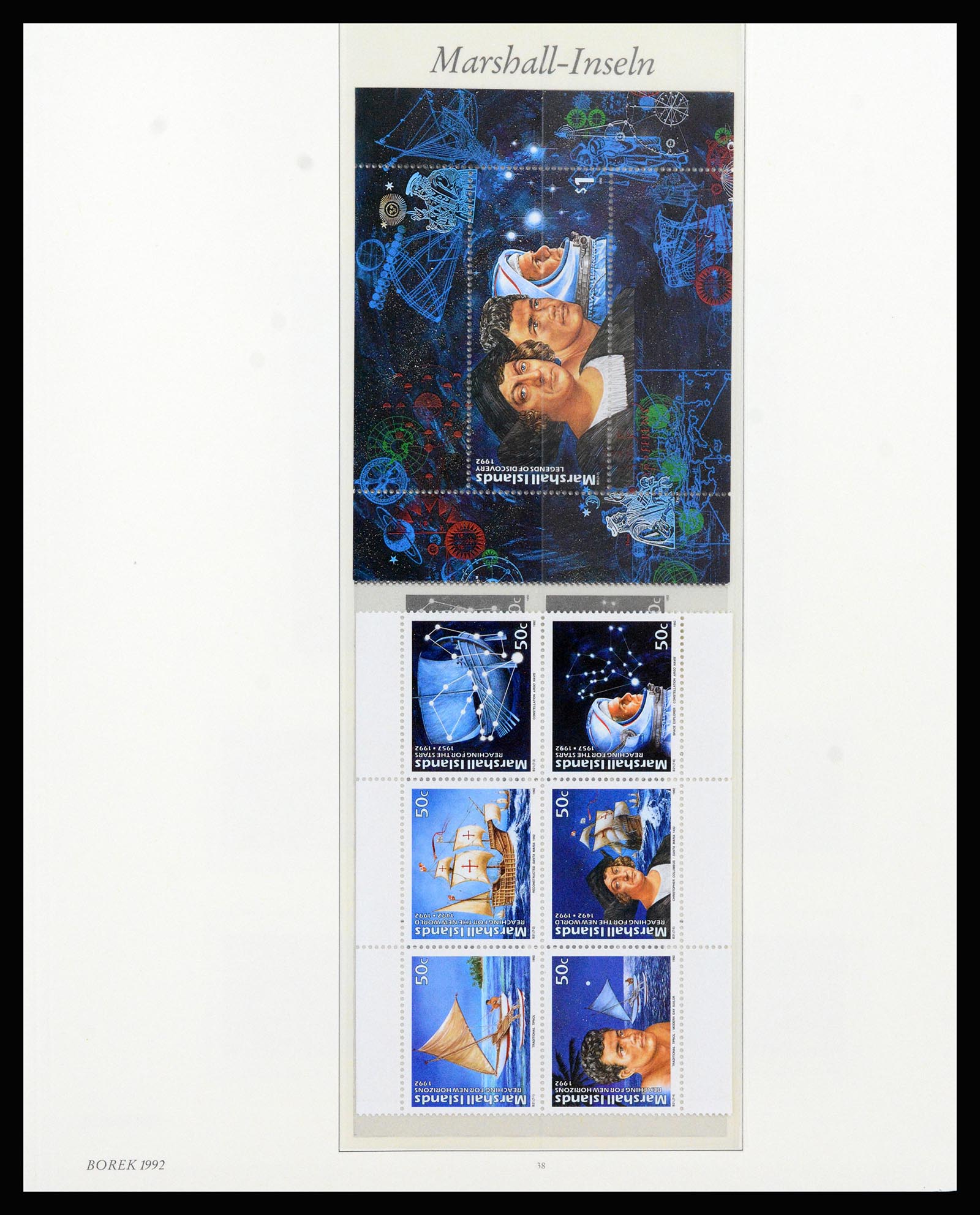 37262 066 - Postzegelverzameling 37262 Marshall eilanden 1984-1993.