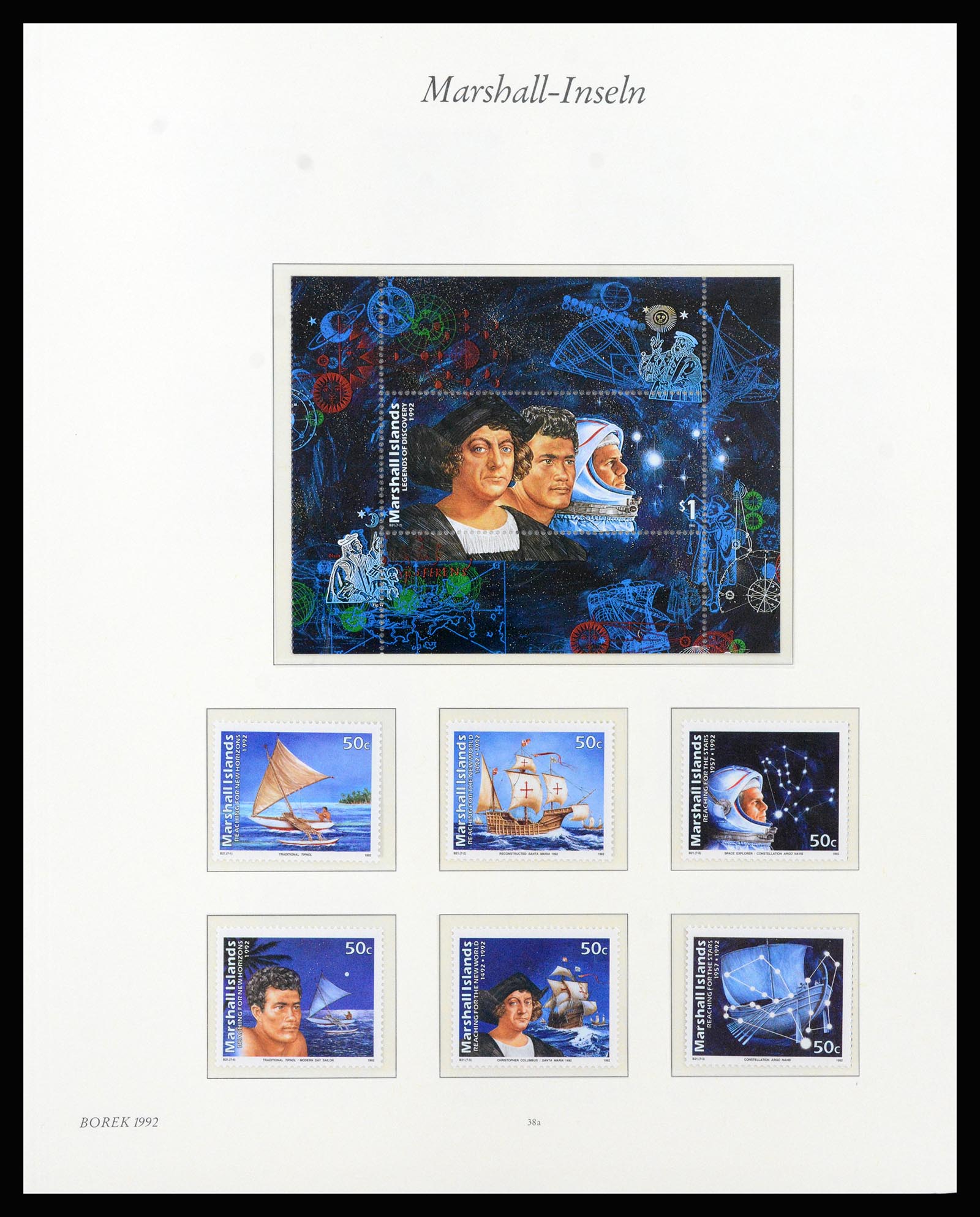 37262 067 - Postzegelverzameling 37262 Marshall eilanden 1984-1993.