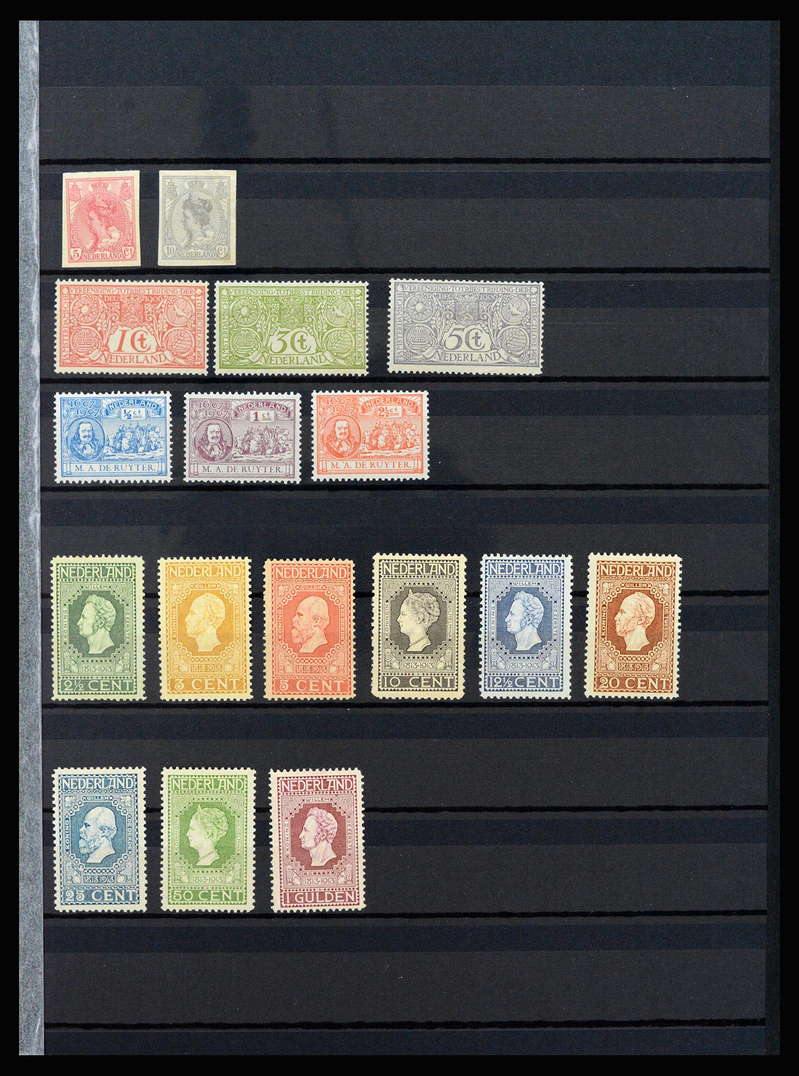 37266 007 - Postzegelverzameling 37266 Nederland 1876-1969.