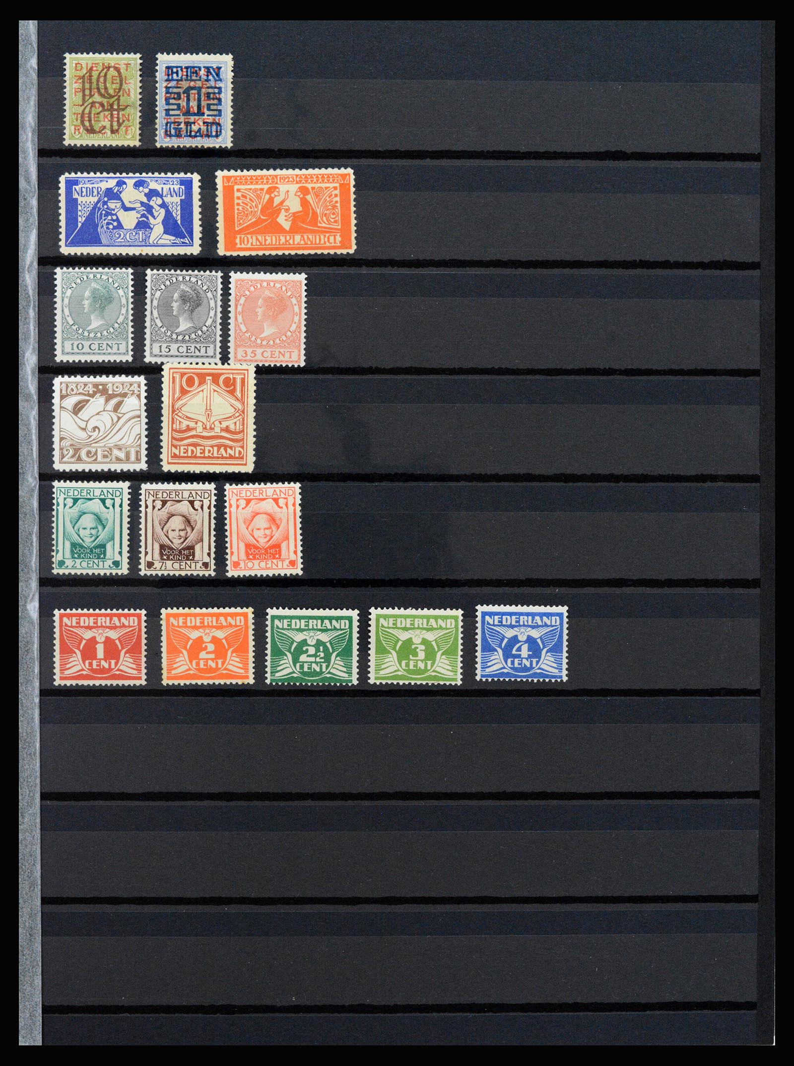 37266 009 - Postzegelverzameling 37266 Nederland 1876-1969.