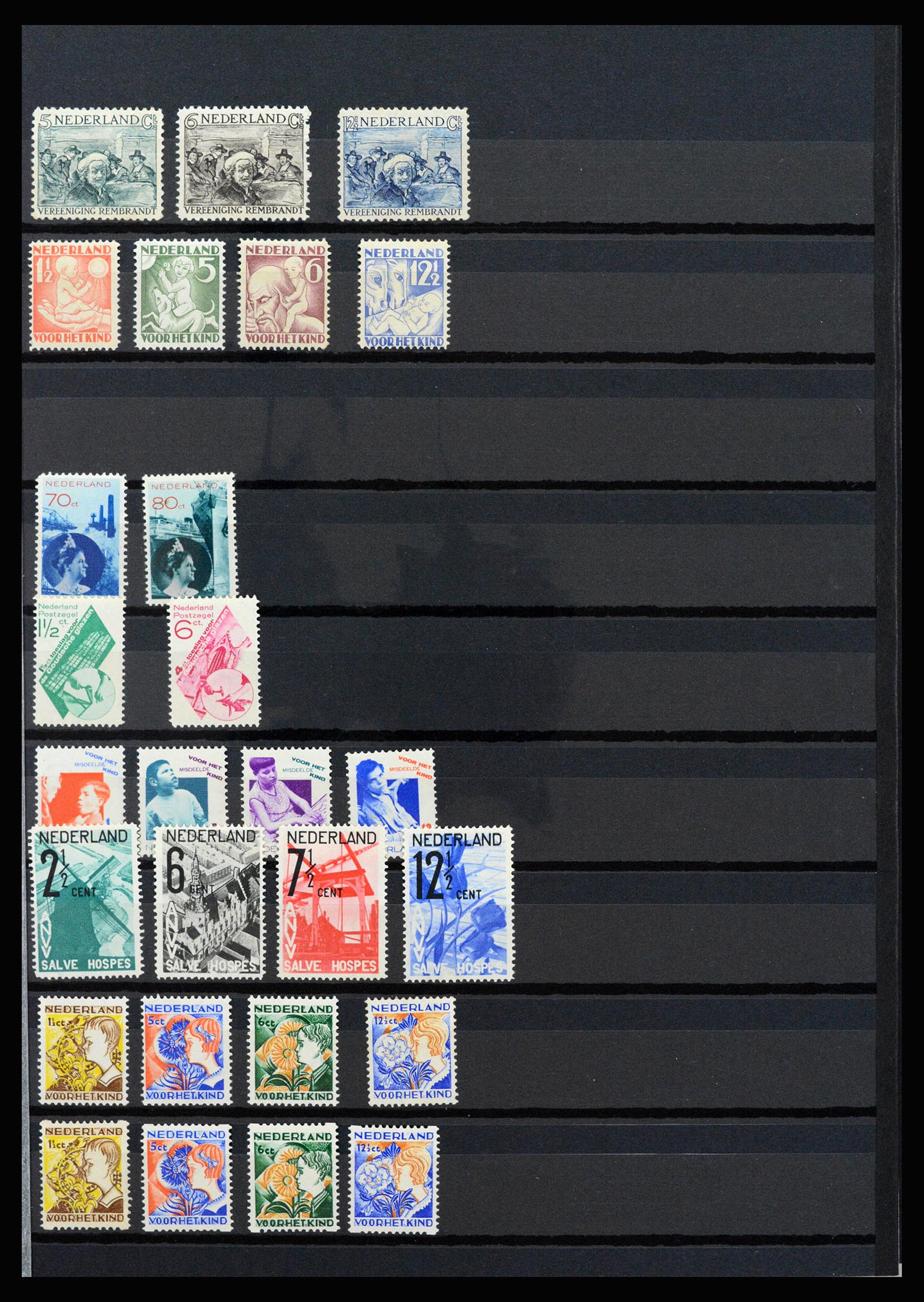 37266 013 - Postzegelverzameling 37266 Nederland 1876-1969.
