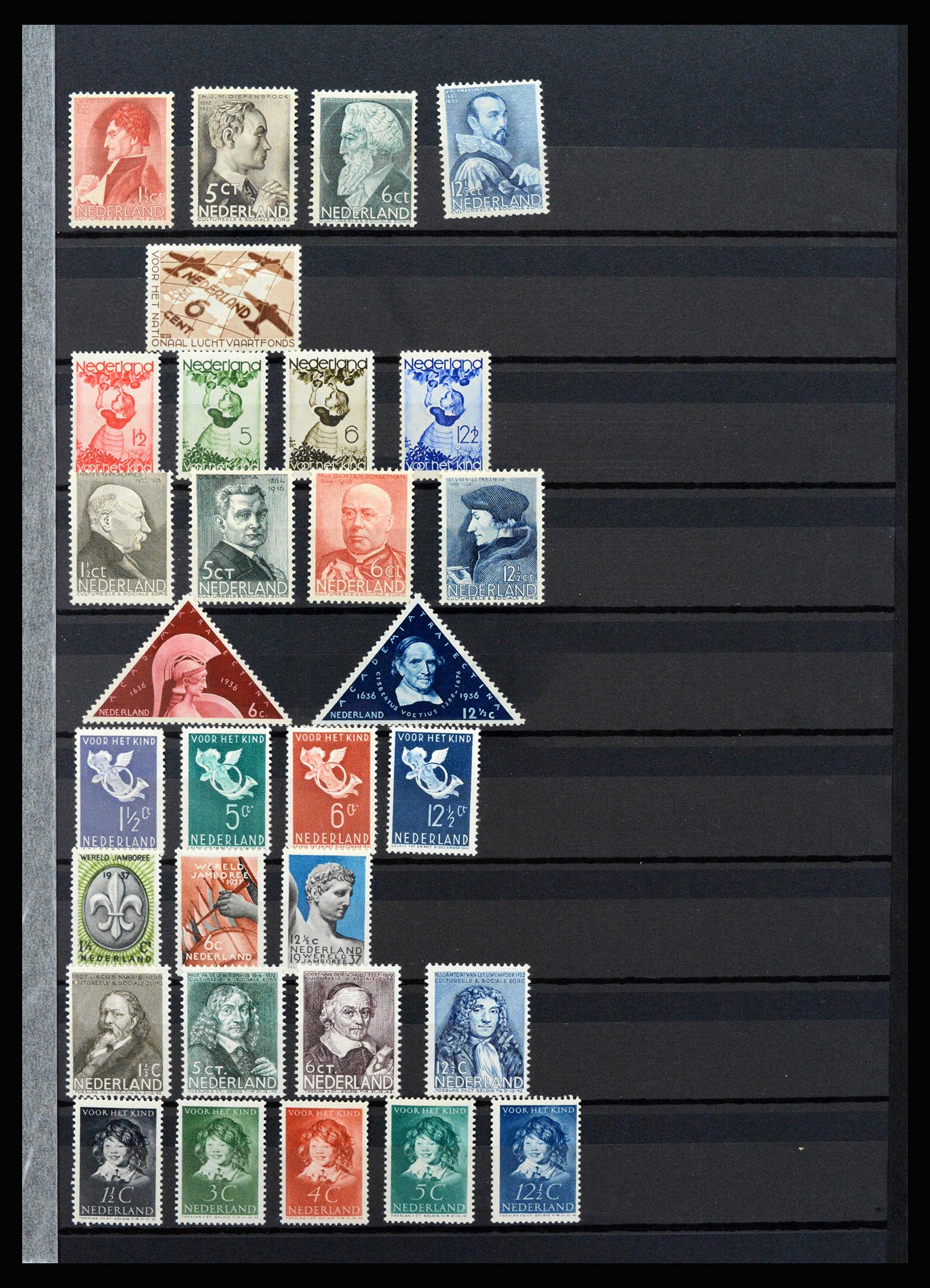 37266 015 - Postzegelverzameling 37266 Nederland 1876-1969.