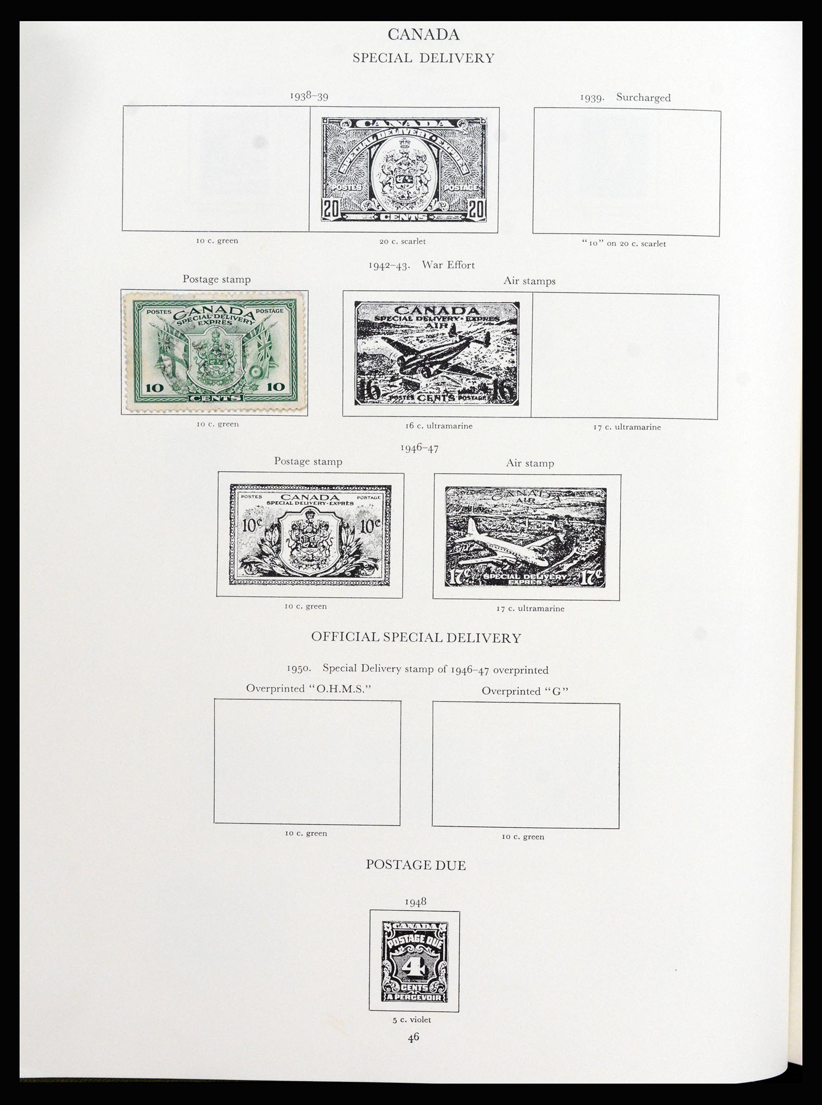 37267 026 - Postzegelverzameling 37267 Engelse koloniën 1937-1951.