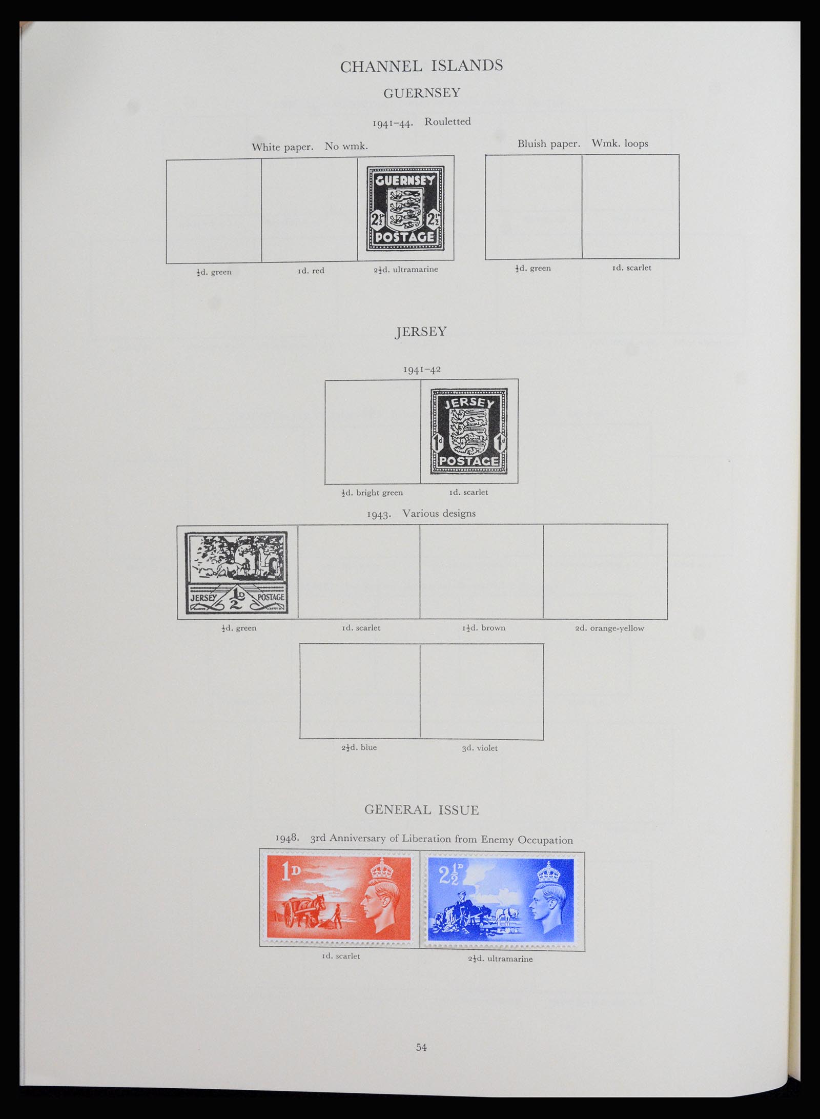 37267 030 - Postzegelverzameling 37267 Engelse koloniën 1937-1951.