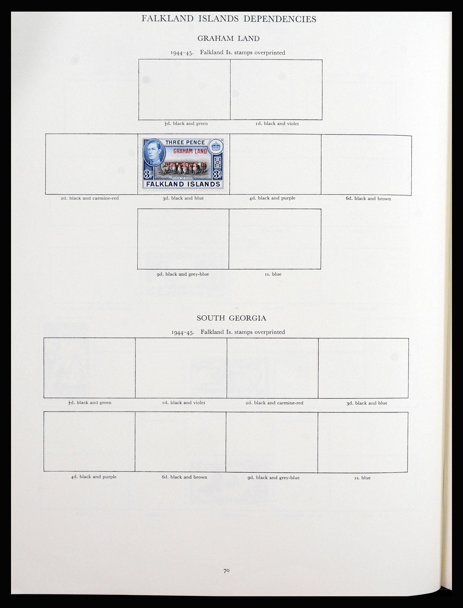 37267 037 - Postzegelverzameling 37267 Engelse koloniën 1937-1951.