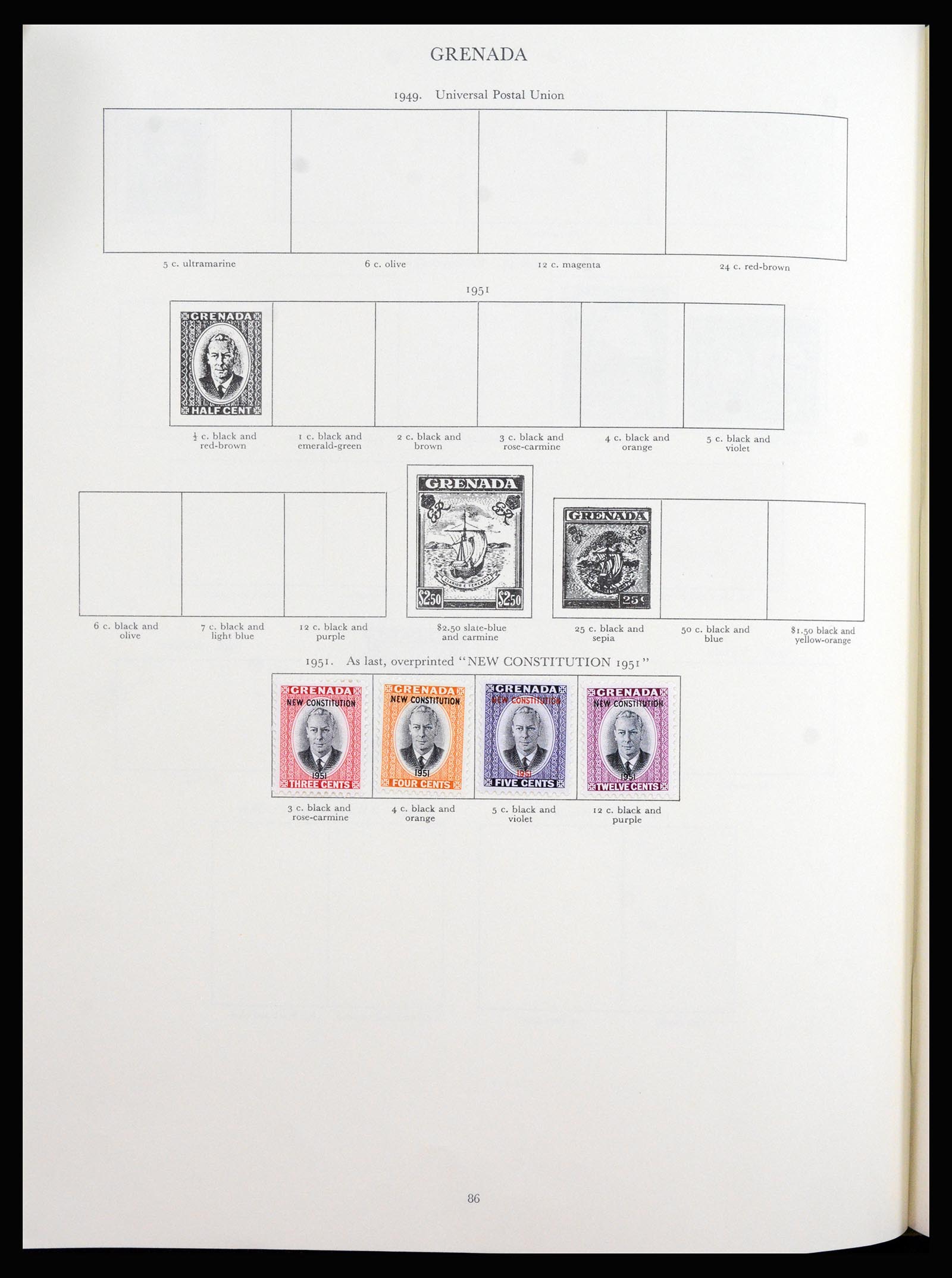 37267 047 - Postzegelverzameling 37267 Engelse koloniën 1937-1951.