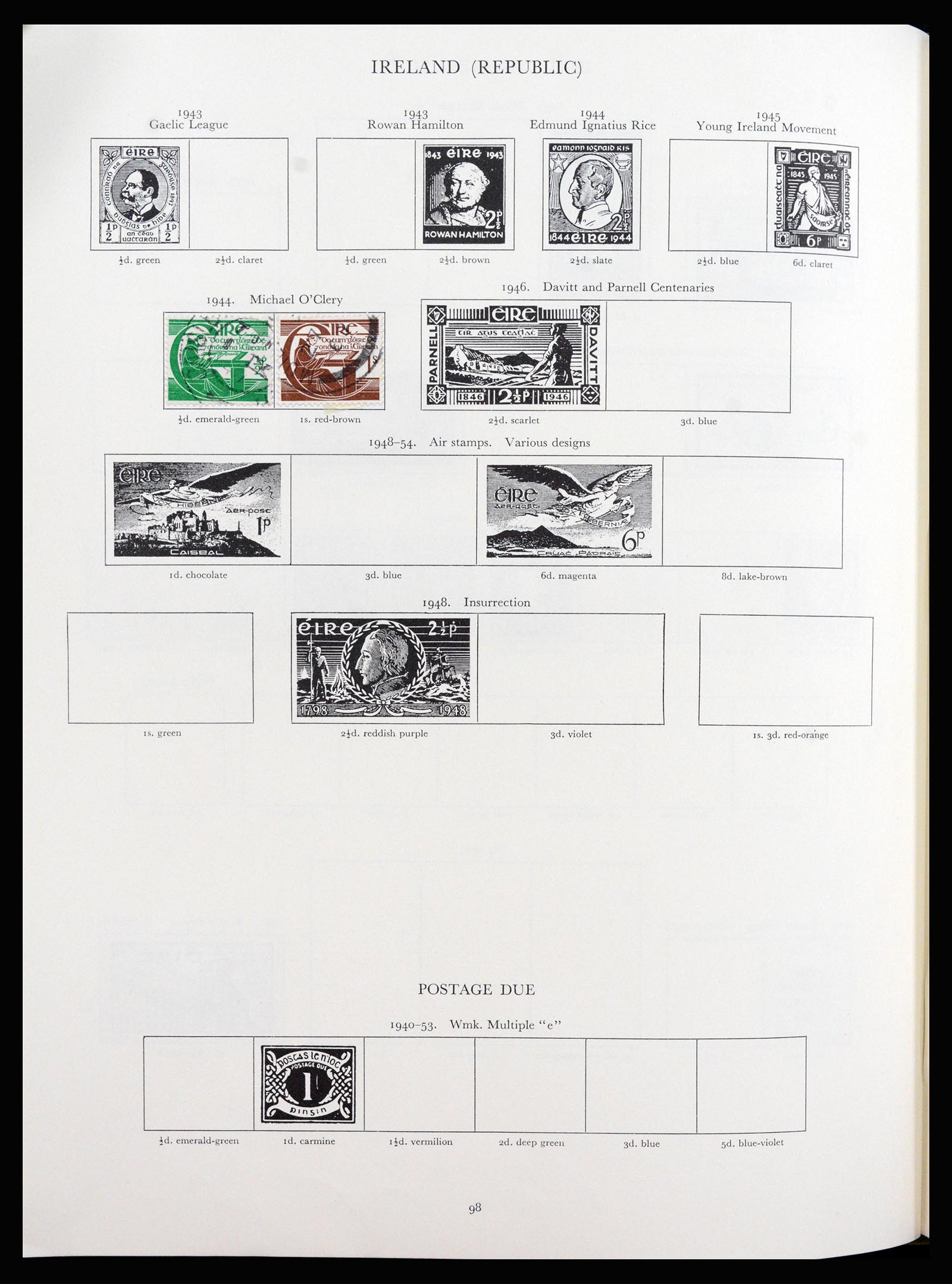 37267 055 - Postzegelverzameling 37267 Engelse koloniën 1937-1951.