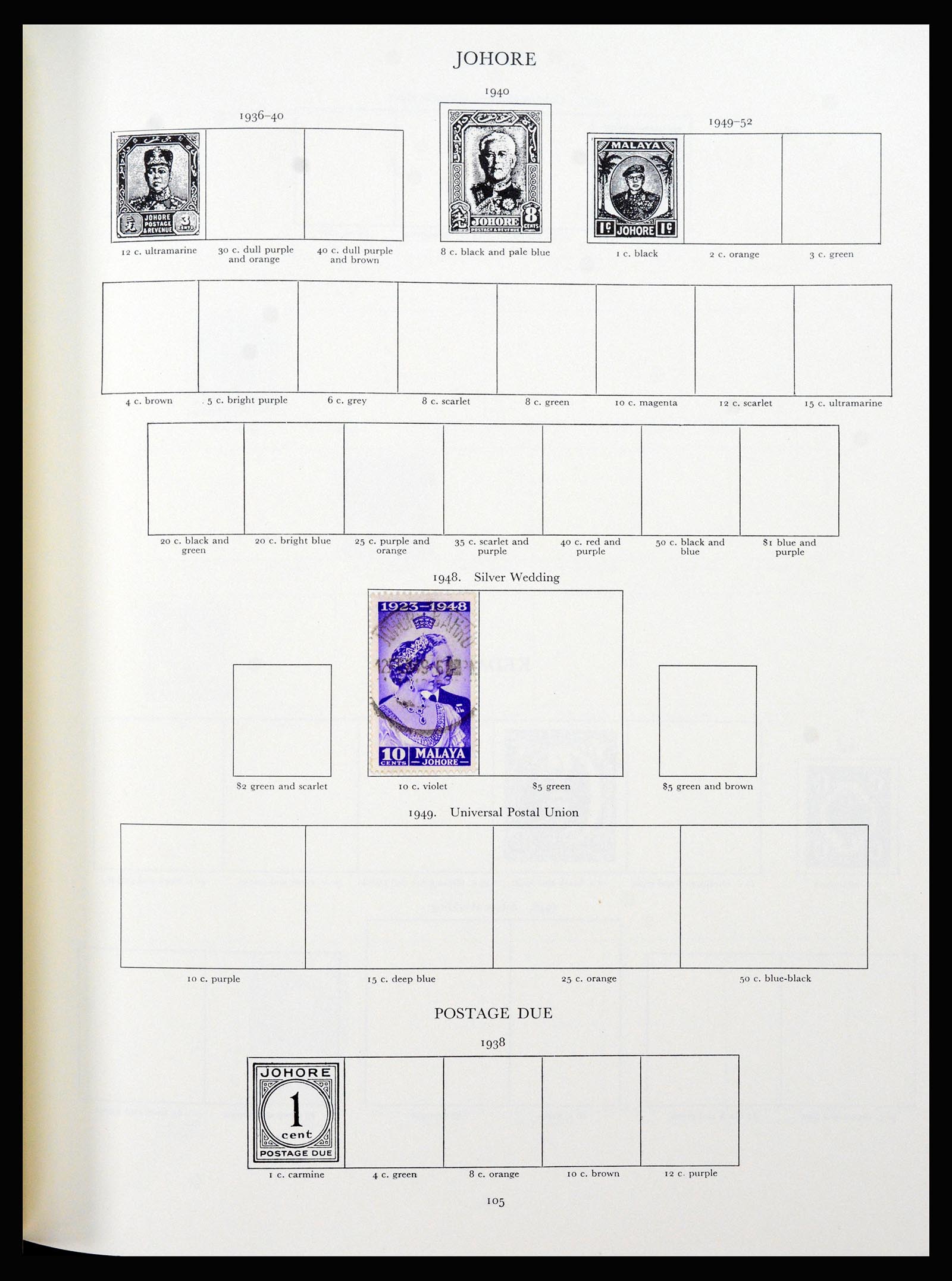 37267 059 - Stamp collection 37267 British Commonwealth 1937-1951.