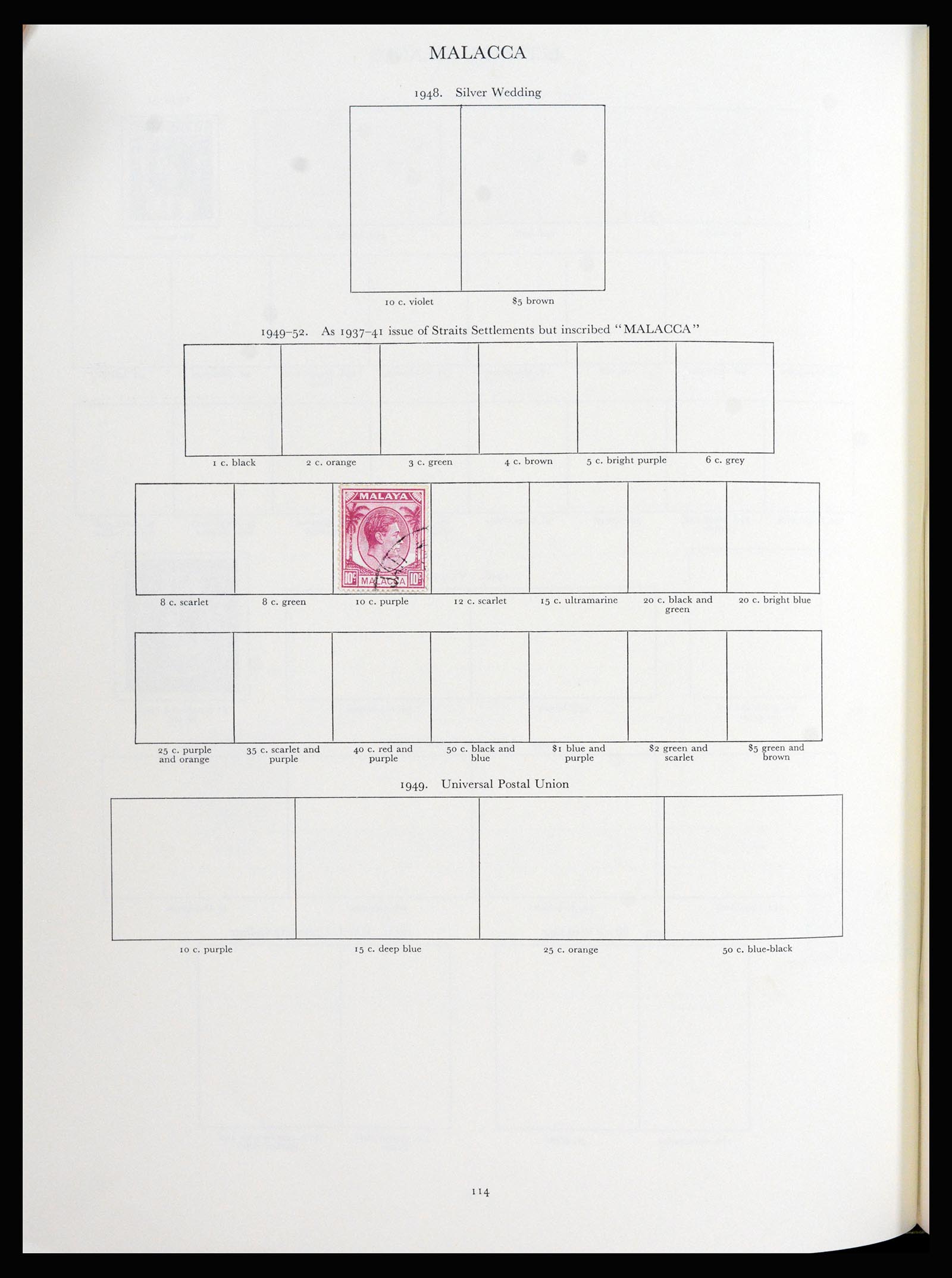 37267 065 - Postzegelverzameling 37267 Engelse koloniën 1937-1951.