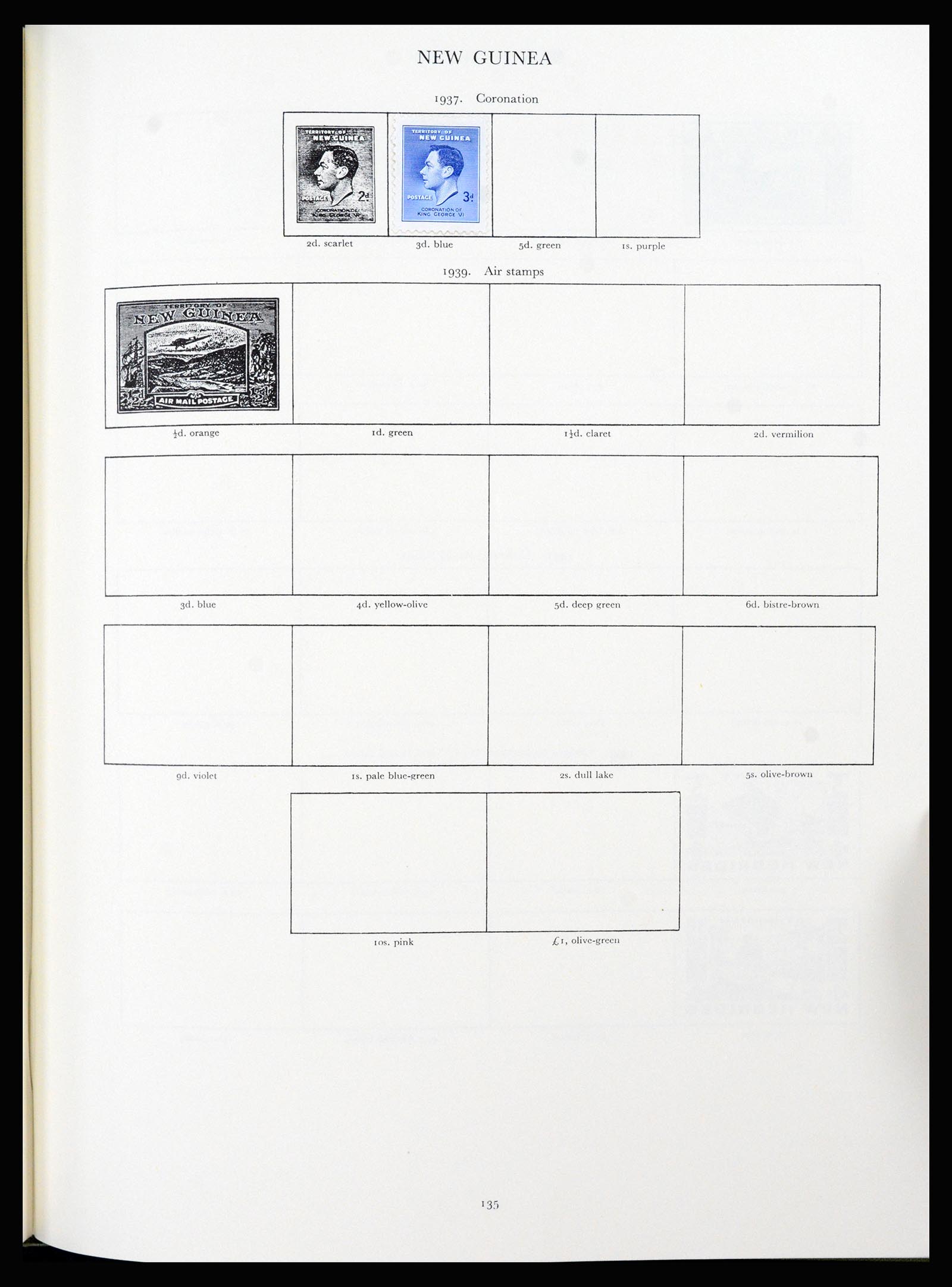 37267 076 - Postzegelverzameling 37267 Engelse koloniën 1937-1951.