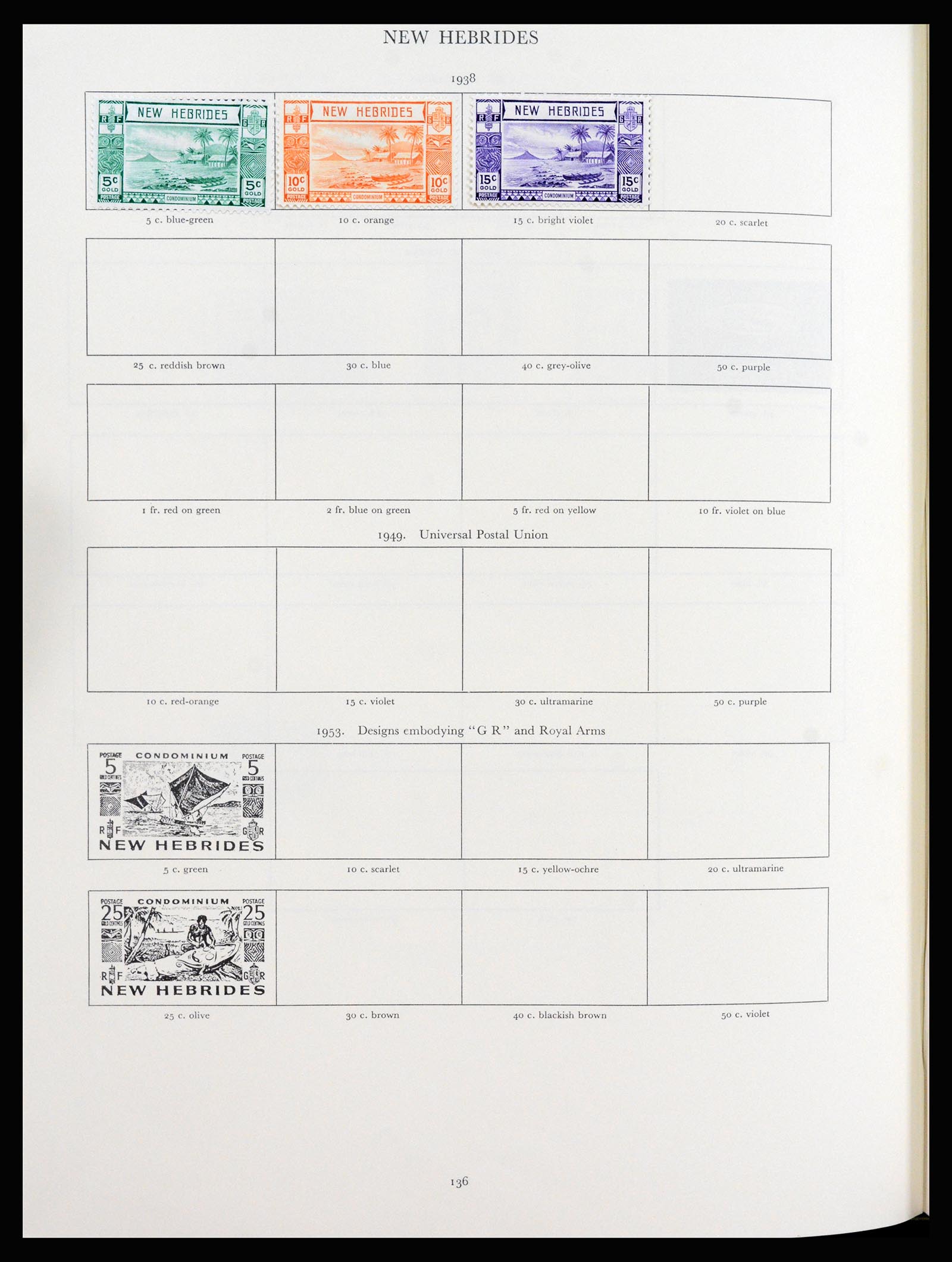 37267 077 - Postzegelverzameling 37267 Engelse koloniën 1937-1951.