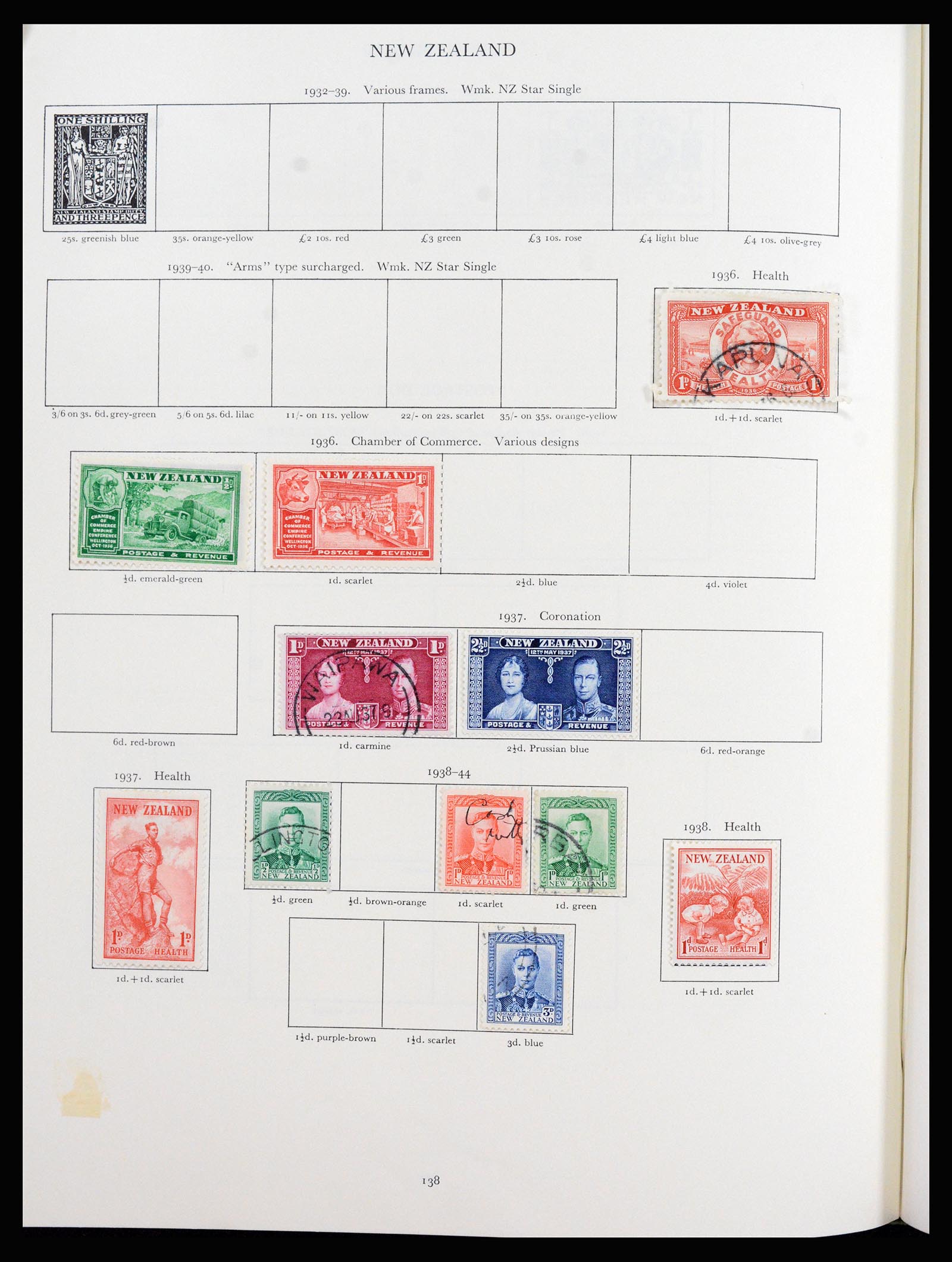 37267 078 - Postzegelverzameling 37267 Engelse koloniën 1937-1951.