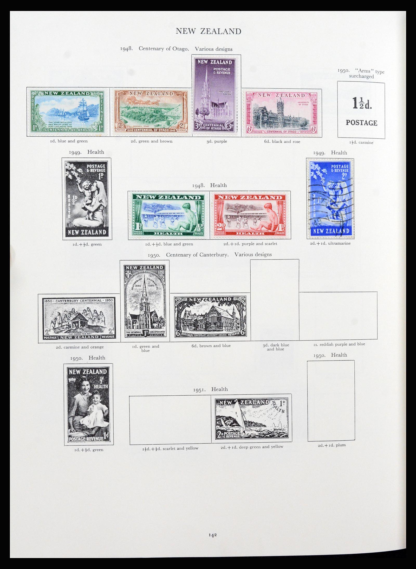 37267 082 - Postzegelverzameling 37267 Engelse koloniën 1937-1951.
