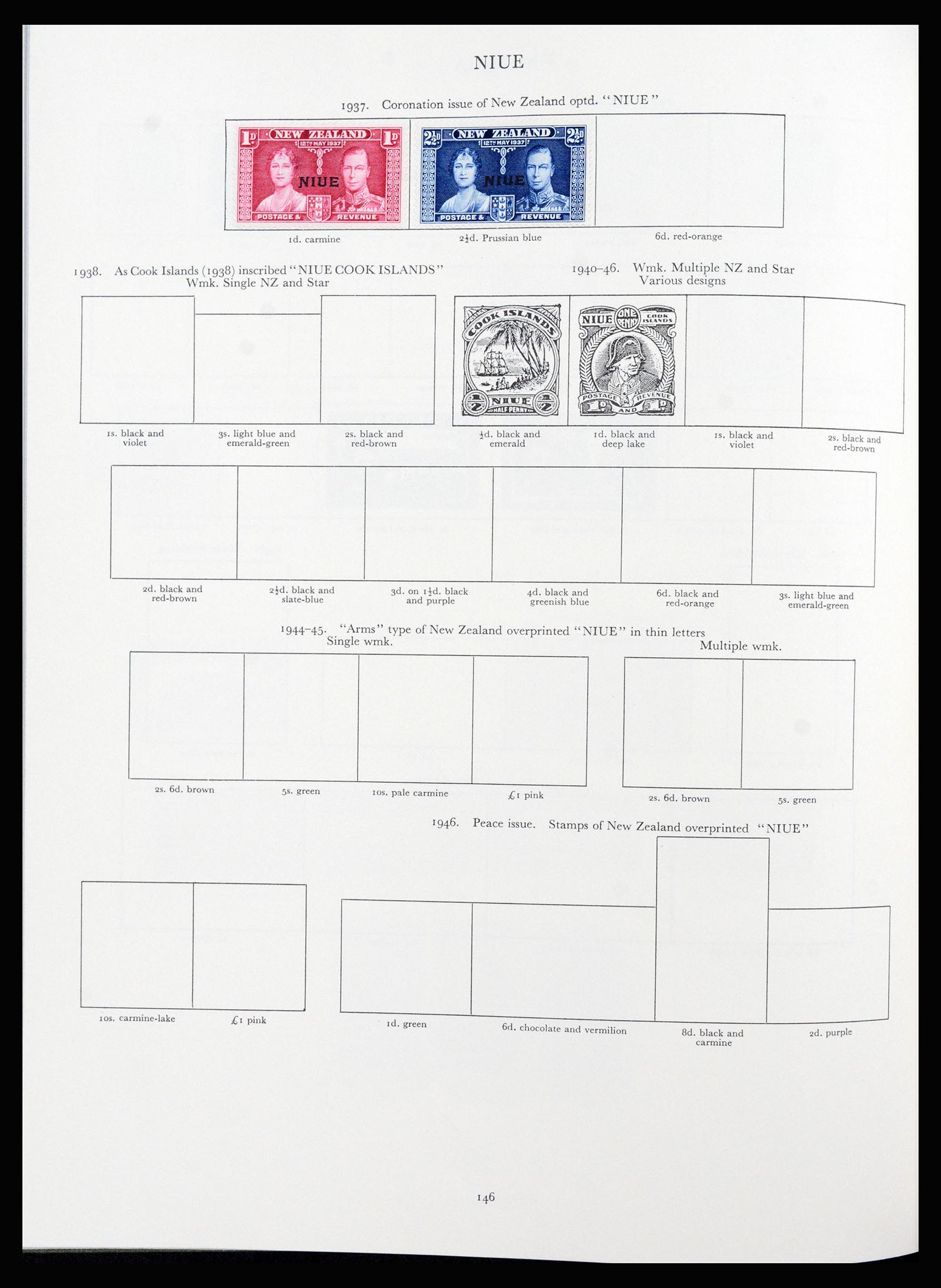 37267 086 - Postzegelverzameling 37267 Engelse koloniën 1937-1951.